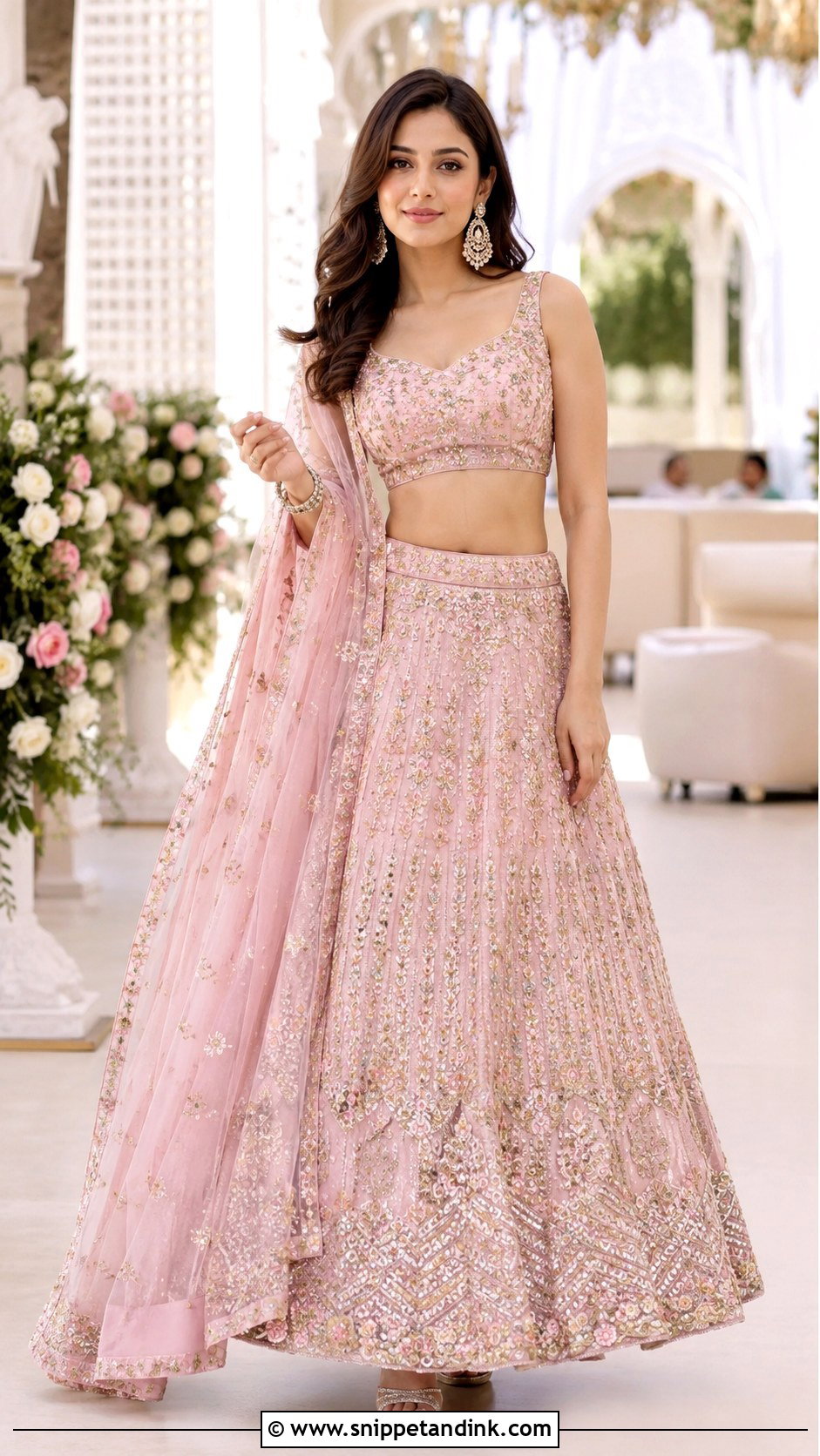 Pastel Lehenga For Sister Wedding - Snippet and Ink - 25 Indian Sisters Wedding Dress Ideas