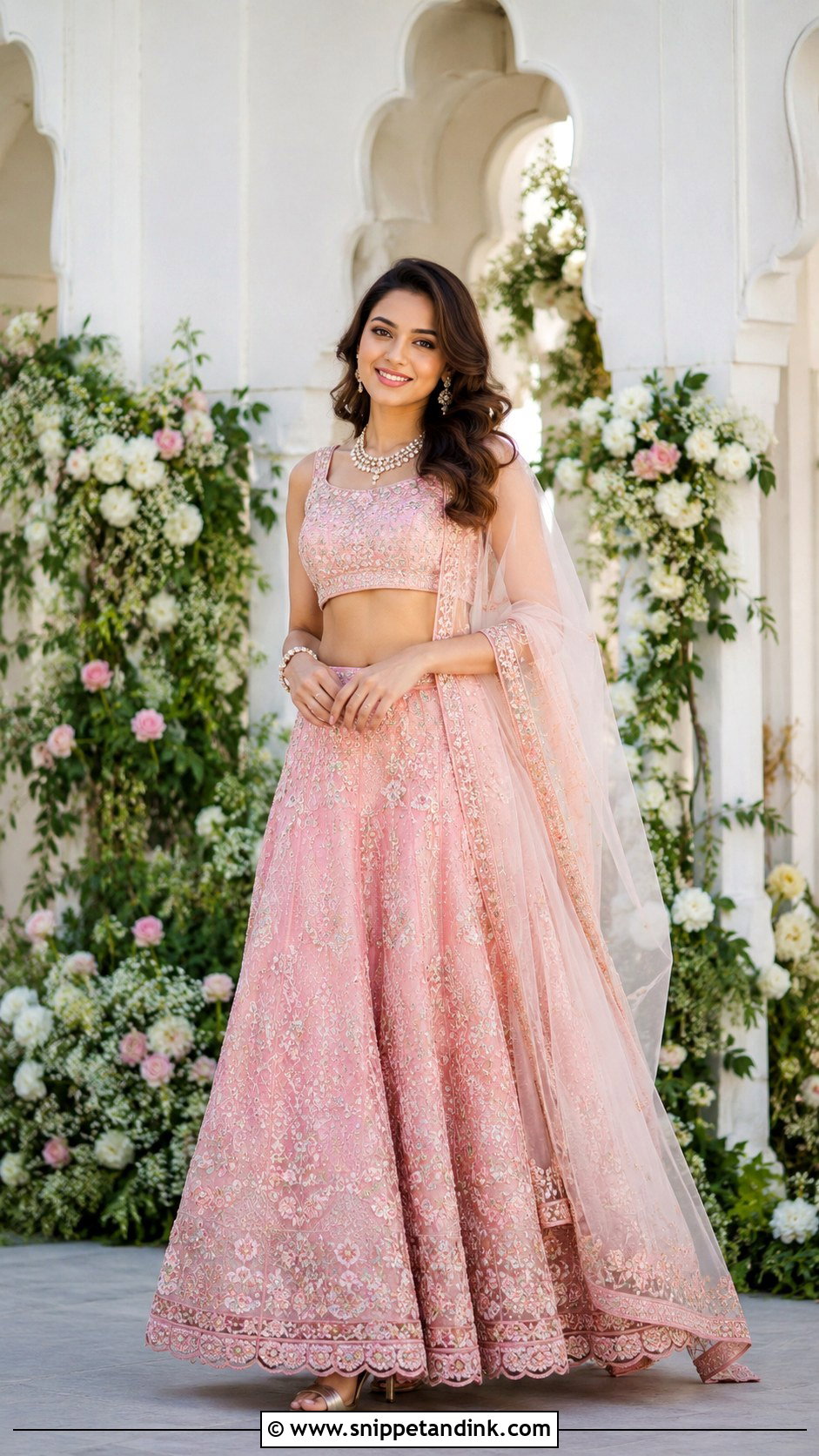 Pastel Lehenga Outfit - Snippet and Ink - 25 Latest Indian Wedding Outfits for Women