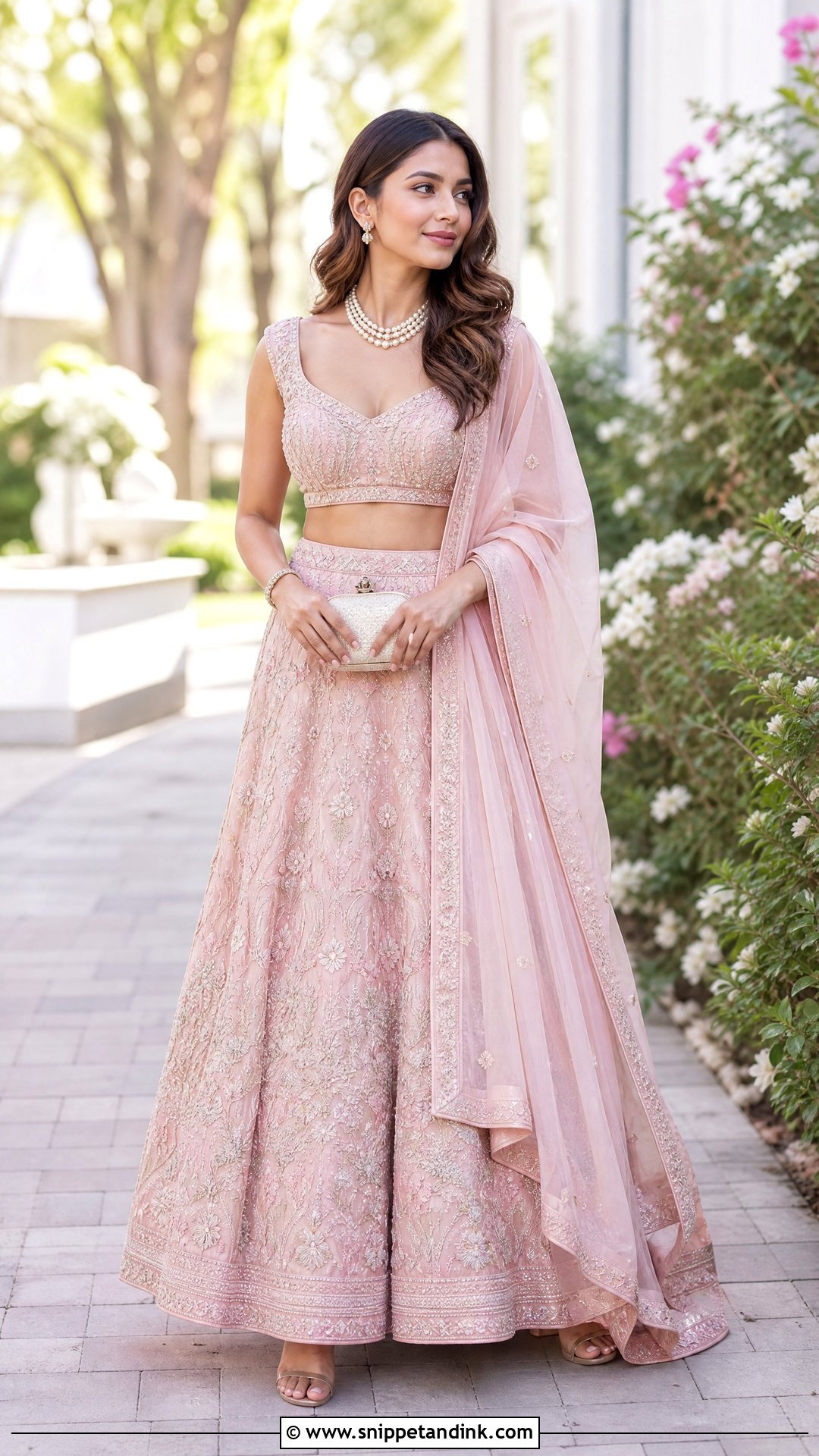 Pastel Lehenga Outfit - Snippet and Ink - 25 Trending Indian Wedding Outfits