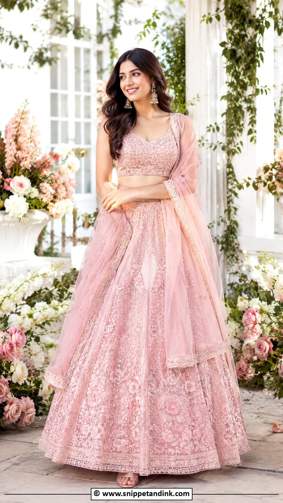 Pastel Lehenga Prewedding Outfit - Snippet and Ink - 30 Prewedding Outfit Ideas