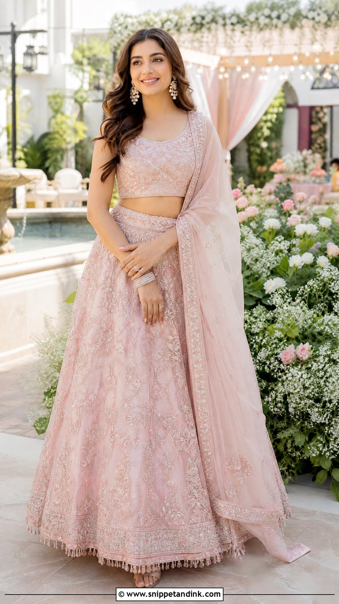 Pastel Lehenga Wedding Outfit - Snippet and Ink - 25 Desi Wedding Clothes Ideas