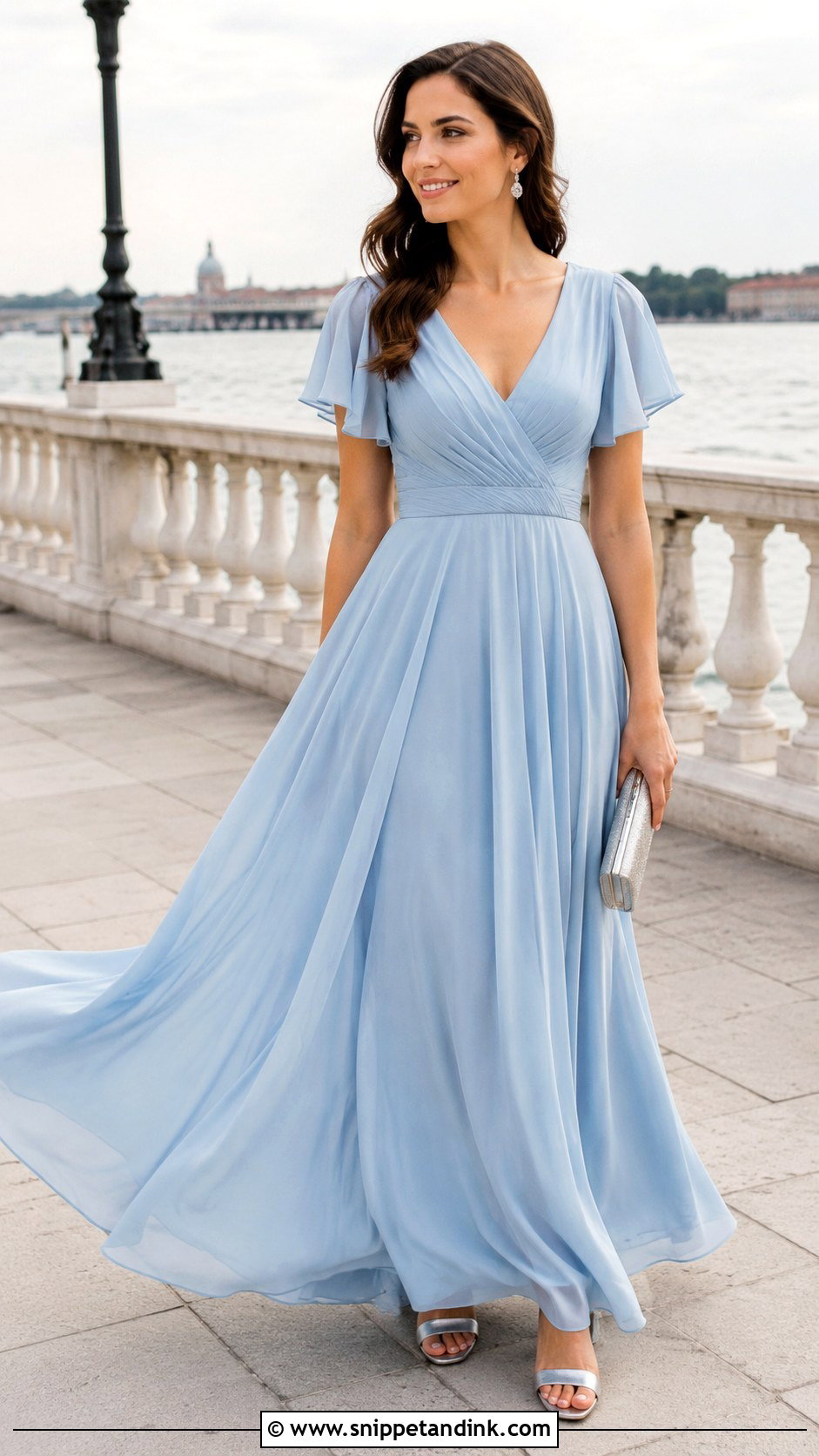 Pastel Maxi Dress Engagement Outfit - Snippet and Ink - 20 Getting Engaged Outfit Ideas