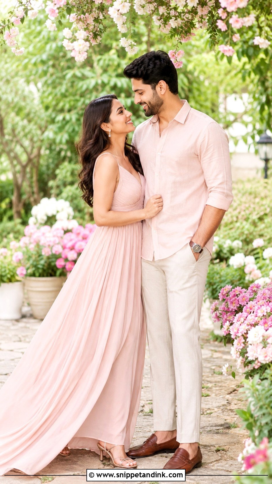 Pastel Maxi Dress Pre Wedding Shoot - Snippet and Ink - 25 Pre Wedding Shoot Dress Ideas