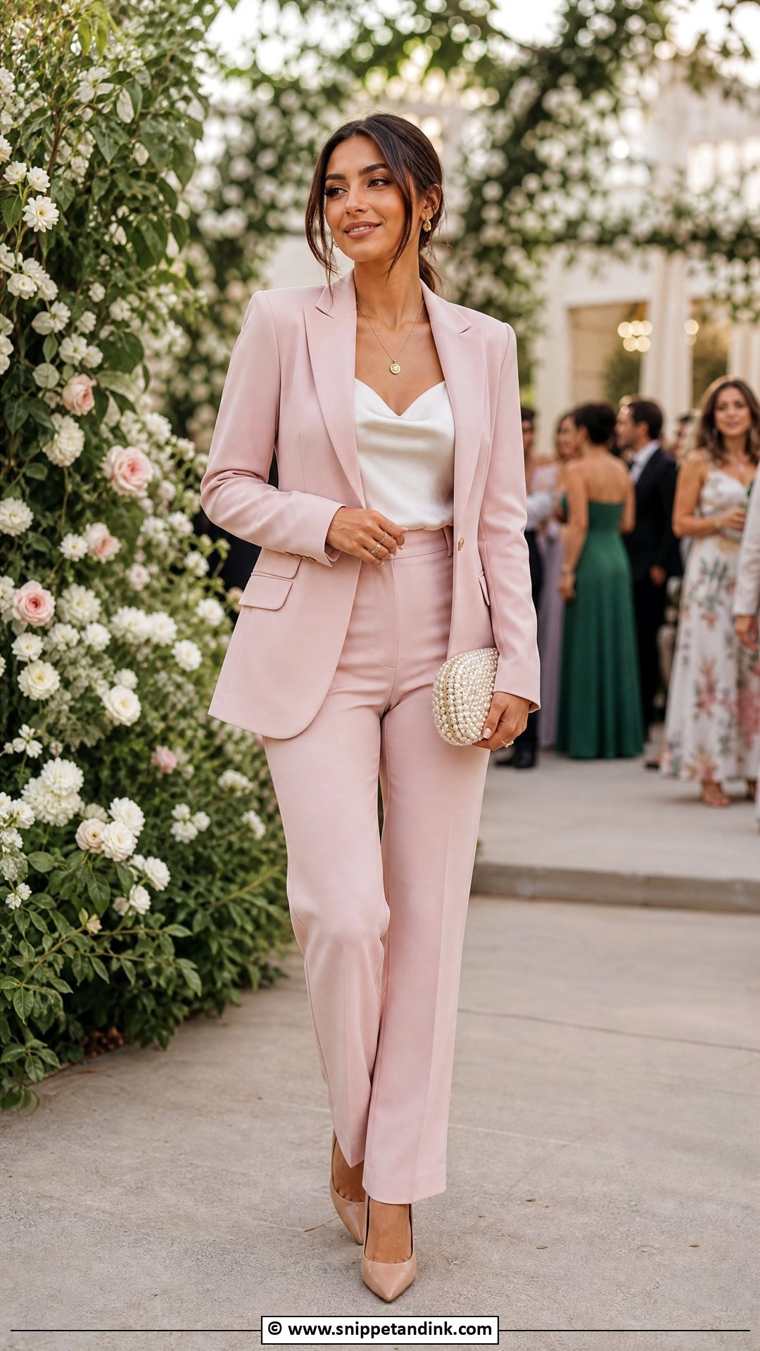Pastel Pink Wedding Guest Suit - Snippet and Ink - 35 Designer Suits for Wedding