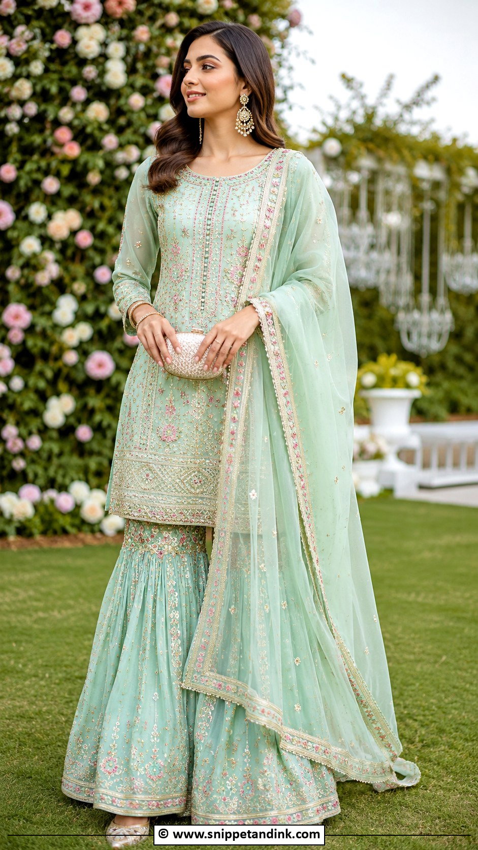 Pastel Punjabi Suit For Jaggo - Snippet and Ink - 30 Jaggo Outfit Punjabi Suit Ideas