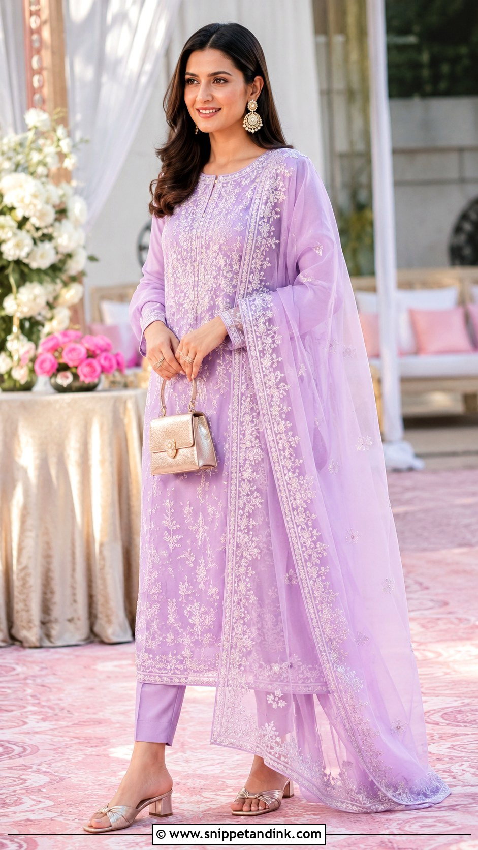 Pastel Salwar Suit for Indian Wedding Ceremony - Snippet and Ink - 20 Indian Wedding Outfit Ideas for Women