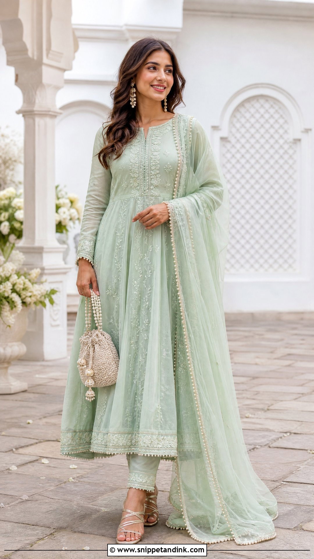 Pastel Salwar Suit - Snippet and Ink - 20 Salwar for Wedding Ideas