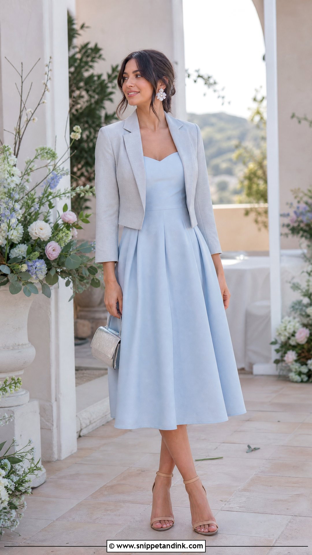 Pastel Spring Wedding Guest Dress - Snippet and Ink - 20 Dresses Ideas for Wedding