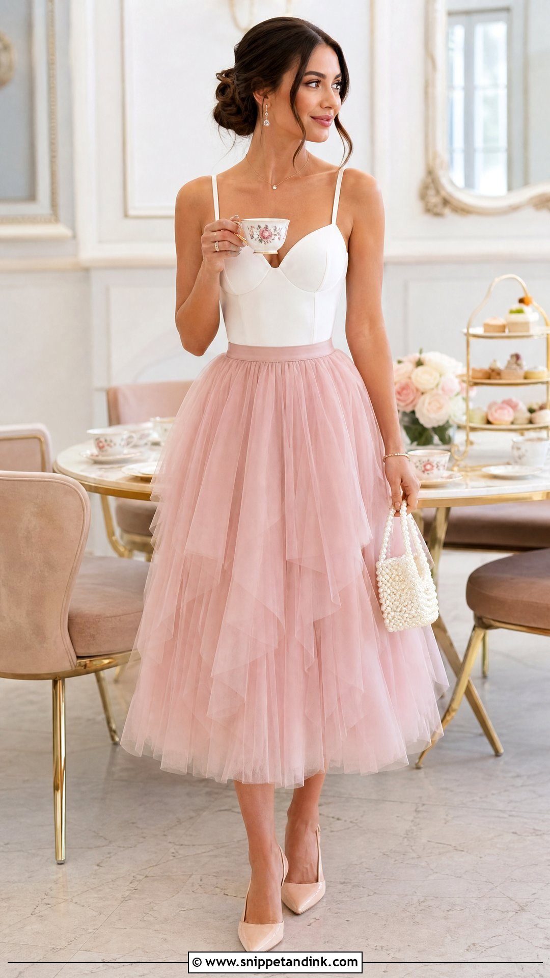 Pastel Tulle Skirt Outfit - Snippet and Ink - 20 Pastel Bachelorette Outfits