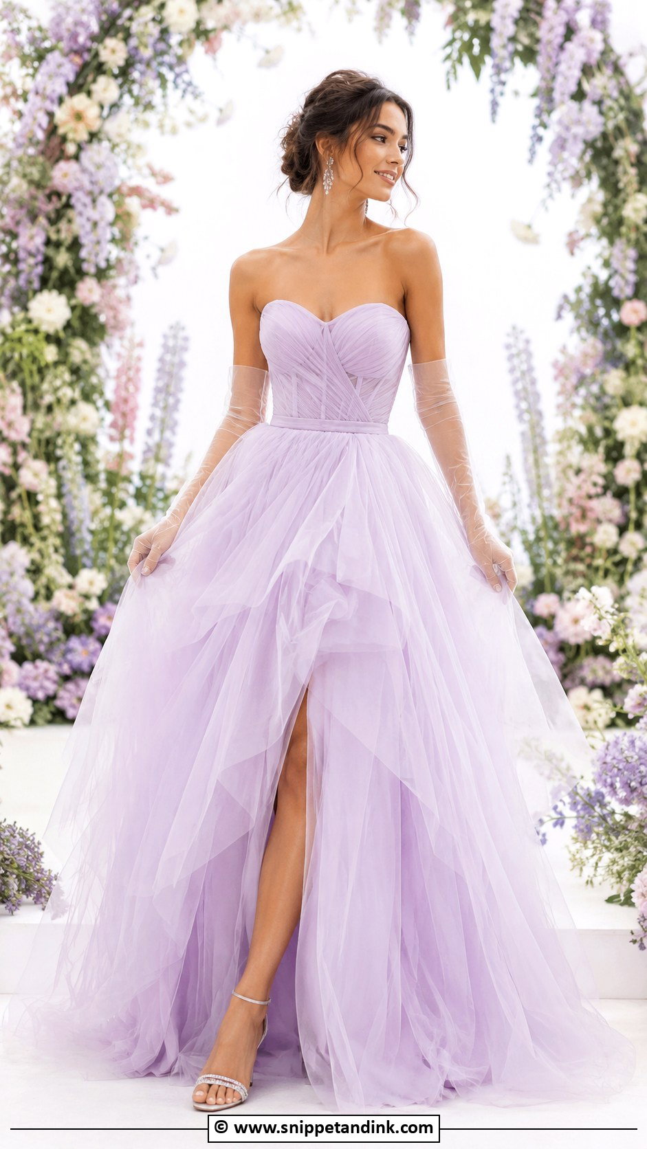 Pastel Tulle Wedding Dress - Snippet and Ink - 25 Eclectic Wedding Dress Ideas