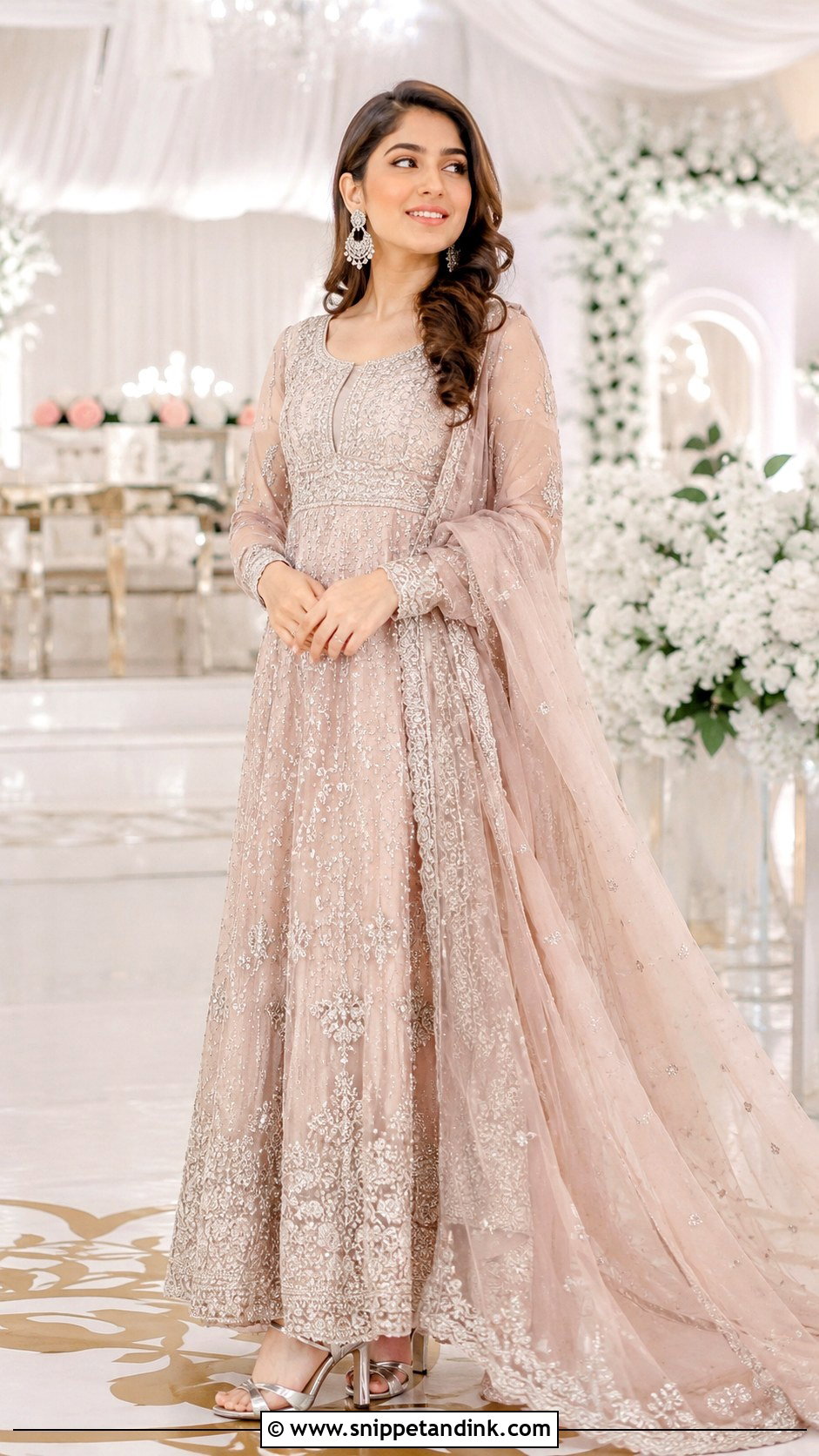 Pastel Walima Maxi Pakistan - Snippet and Ink - 25 Bridal Dresses Pakistan