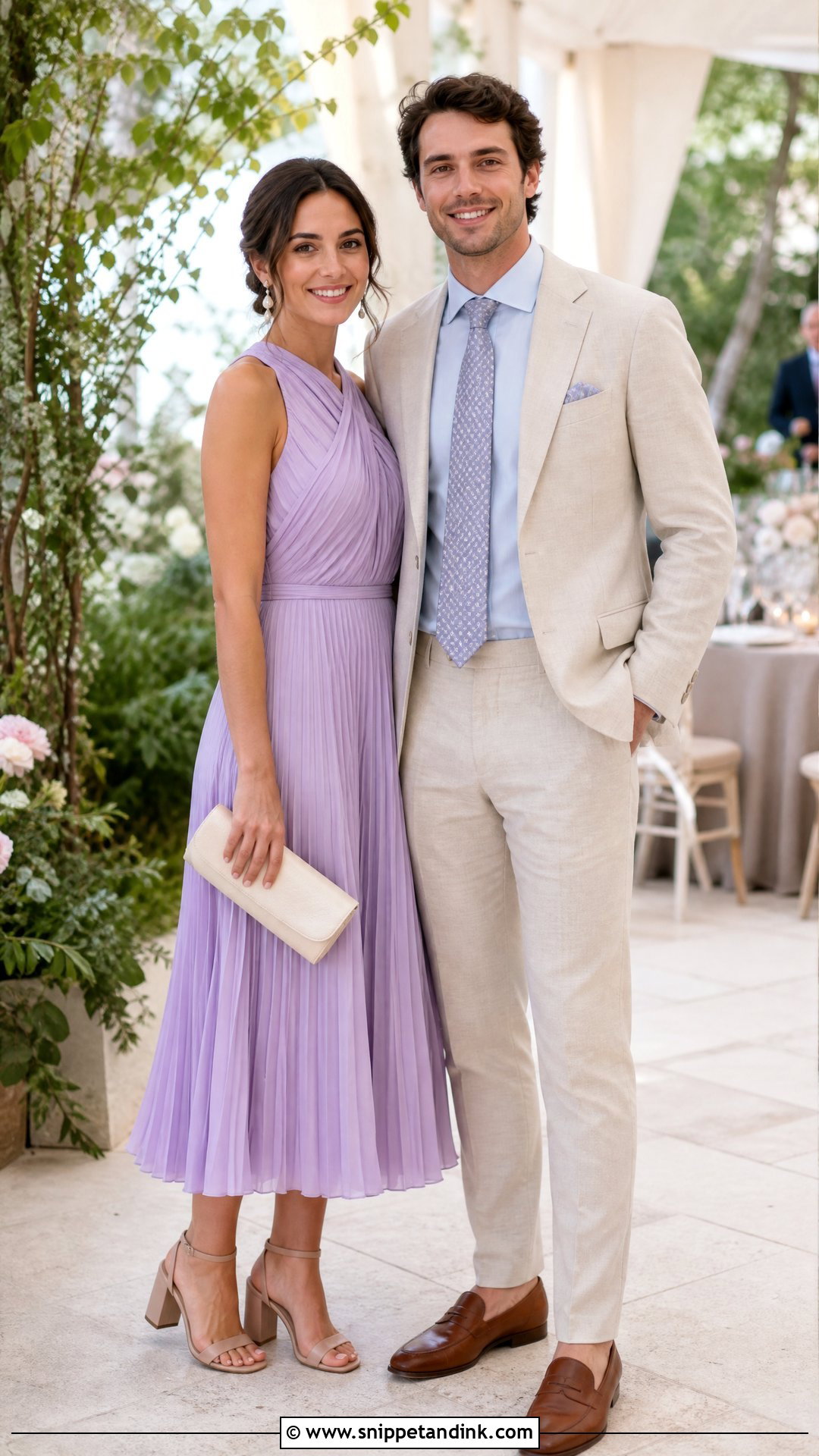 Pastel Wedding Attire Card - Snippet and Ink - 20 Wedding Attire Card Ideas