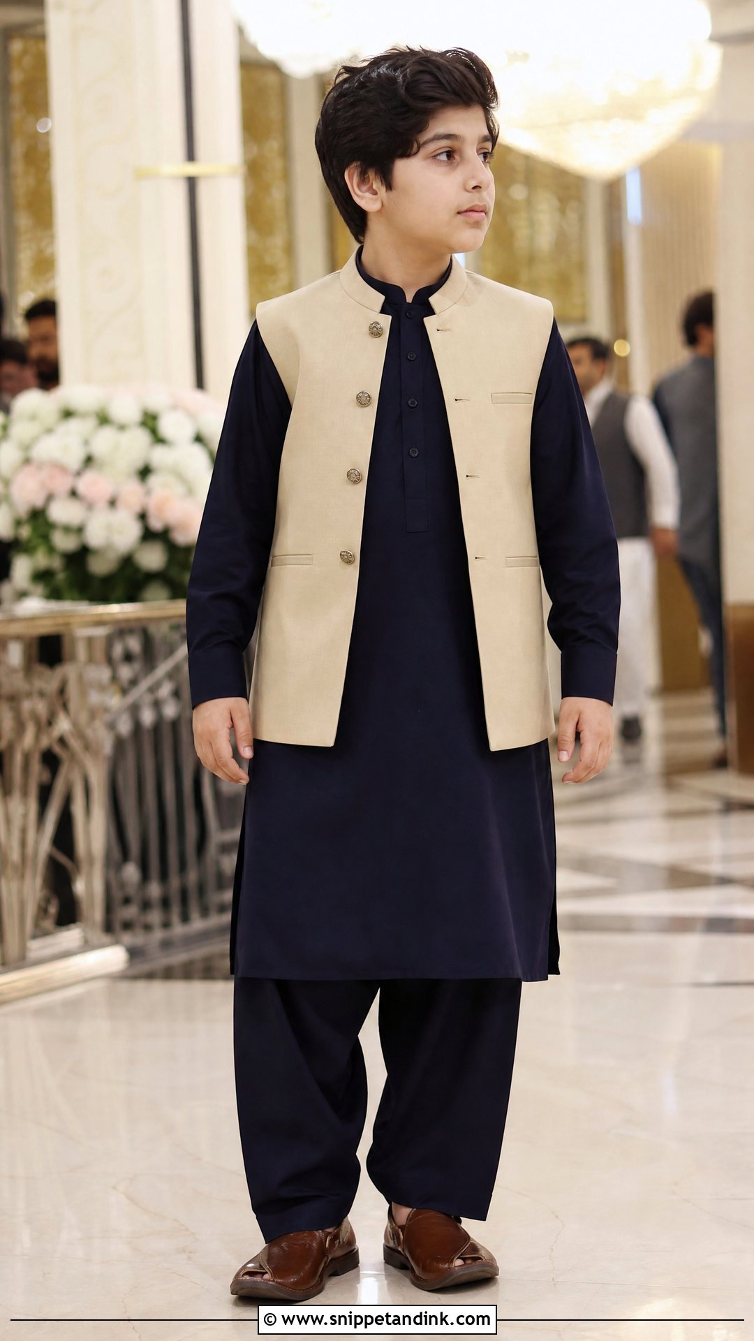Pathani Suit Boys Wedding Outfit - Snippet and Ink - 20 Wedding Dress for Kids Boys Ideas