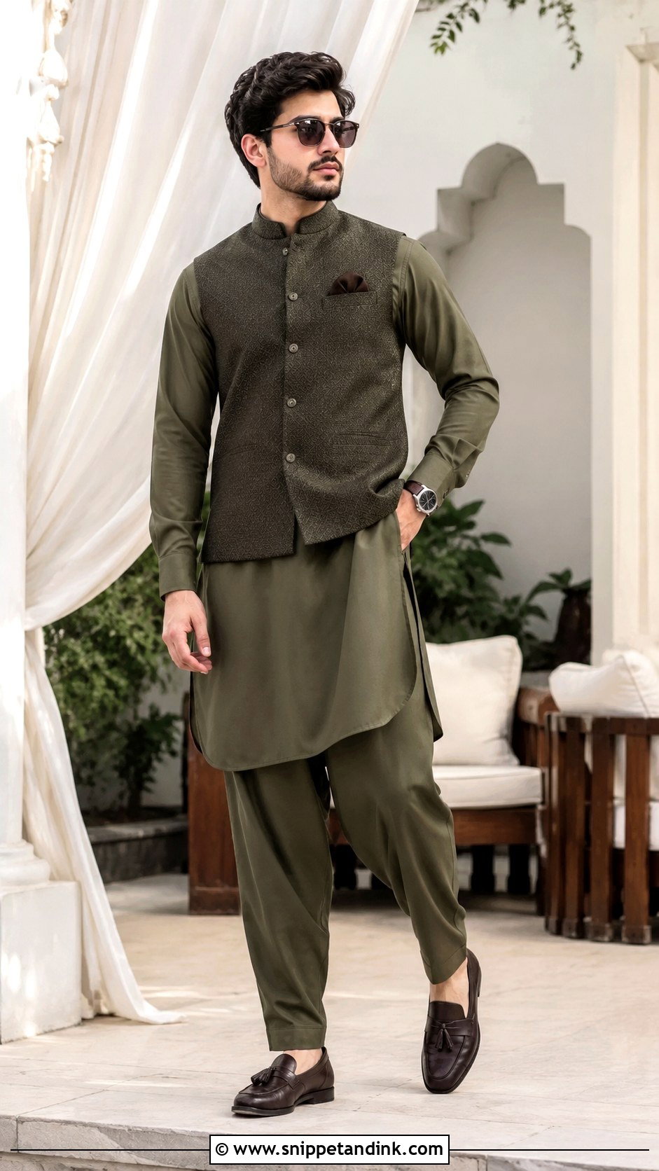Pathani Suit For Bride Brother - Snippet and Ink - 20 Bride Brother Outfit Ideas