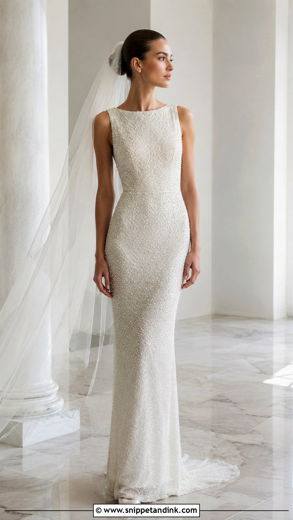 Pearl Beaded Bridal Dress - Snippet and Ink - 20 Beautiful Bridal Dresses