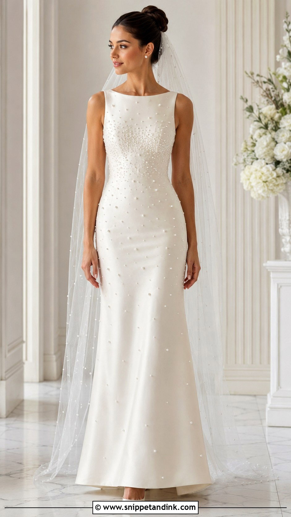 Pearl Embellished Bride Outfit - Snippet and Ink - 20 2024 Bride Ideas