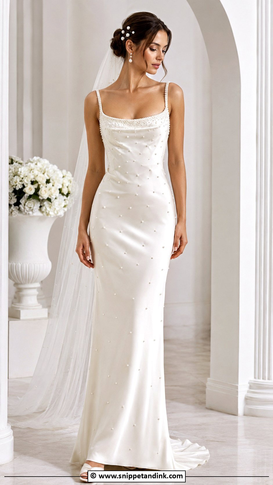 Pearl Fantasy Wedding Dress - Snippet and Ink - 30 Fantasy Wedding Dress Ideas