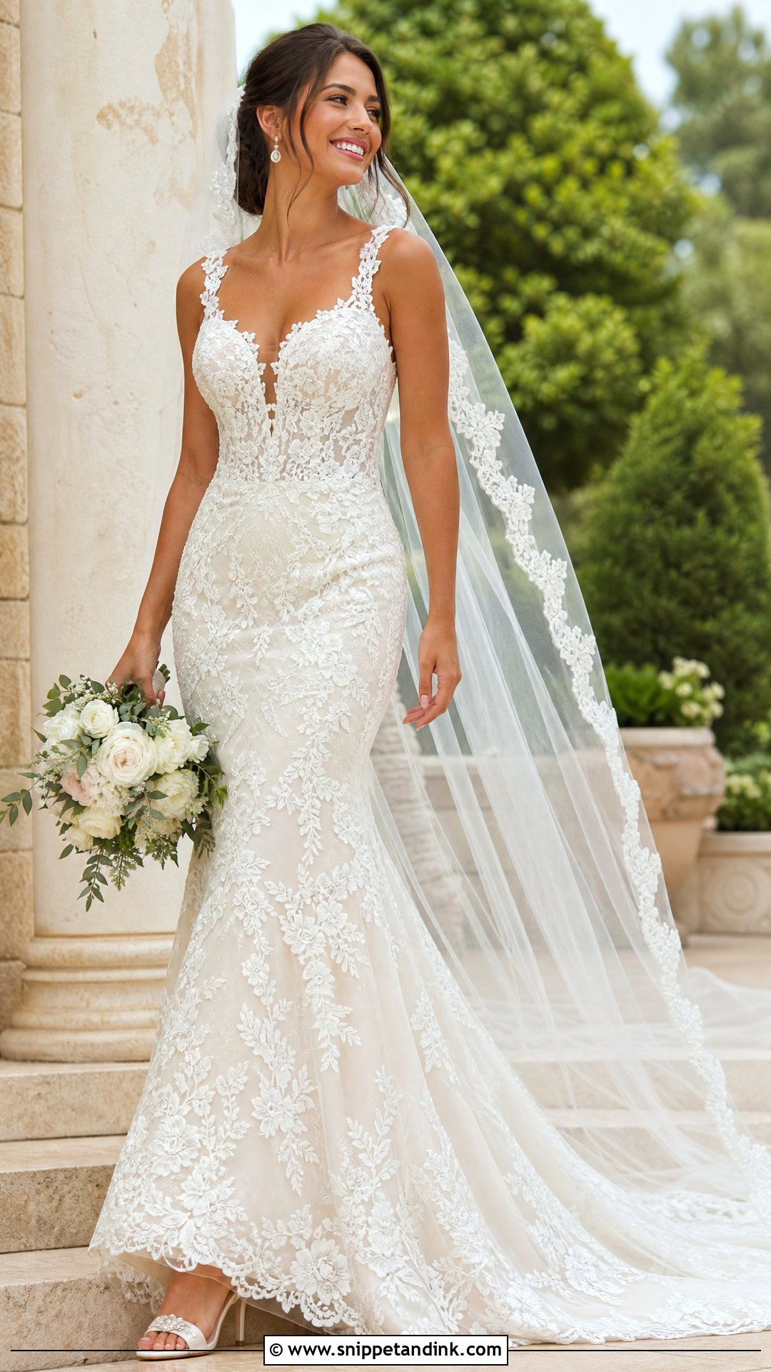 Pearl Lace Wedding Dress - Snippet and Ink - 25 Wedding Dress Pearls Ideas