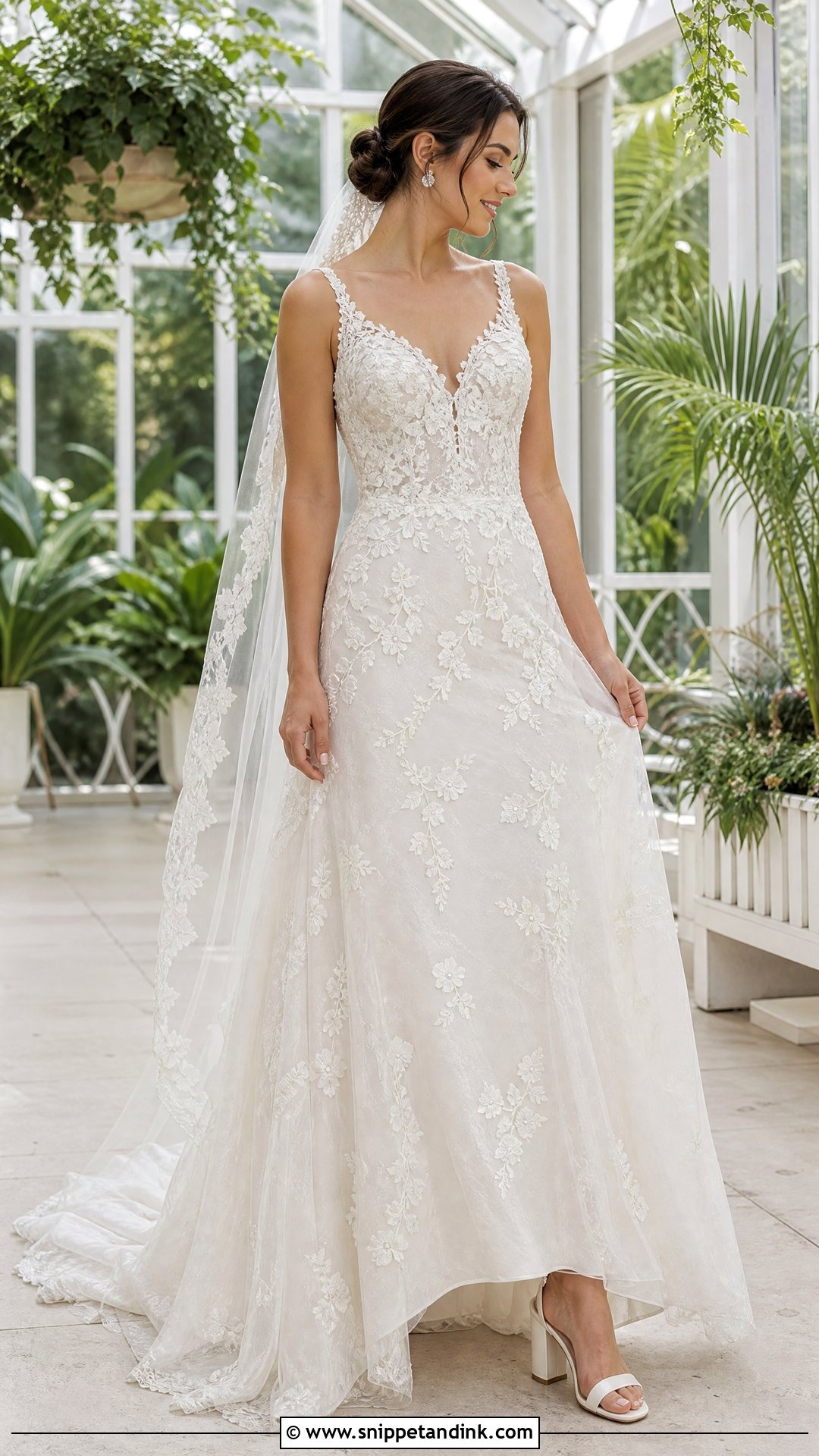 Pearl Lace Wedding Dress - Snippet and Ink - 20 Pearl Wedding Dresses