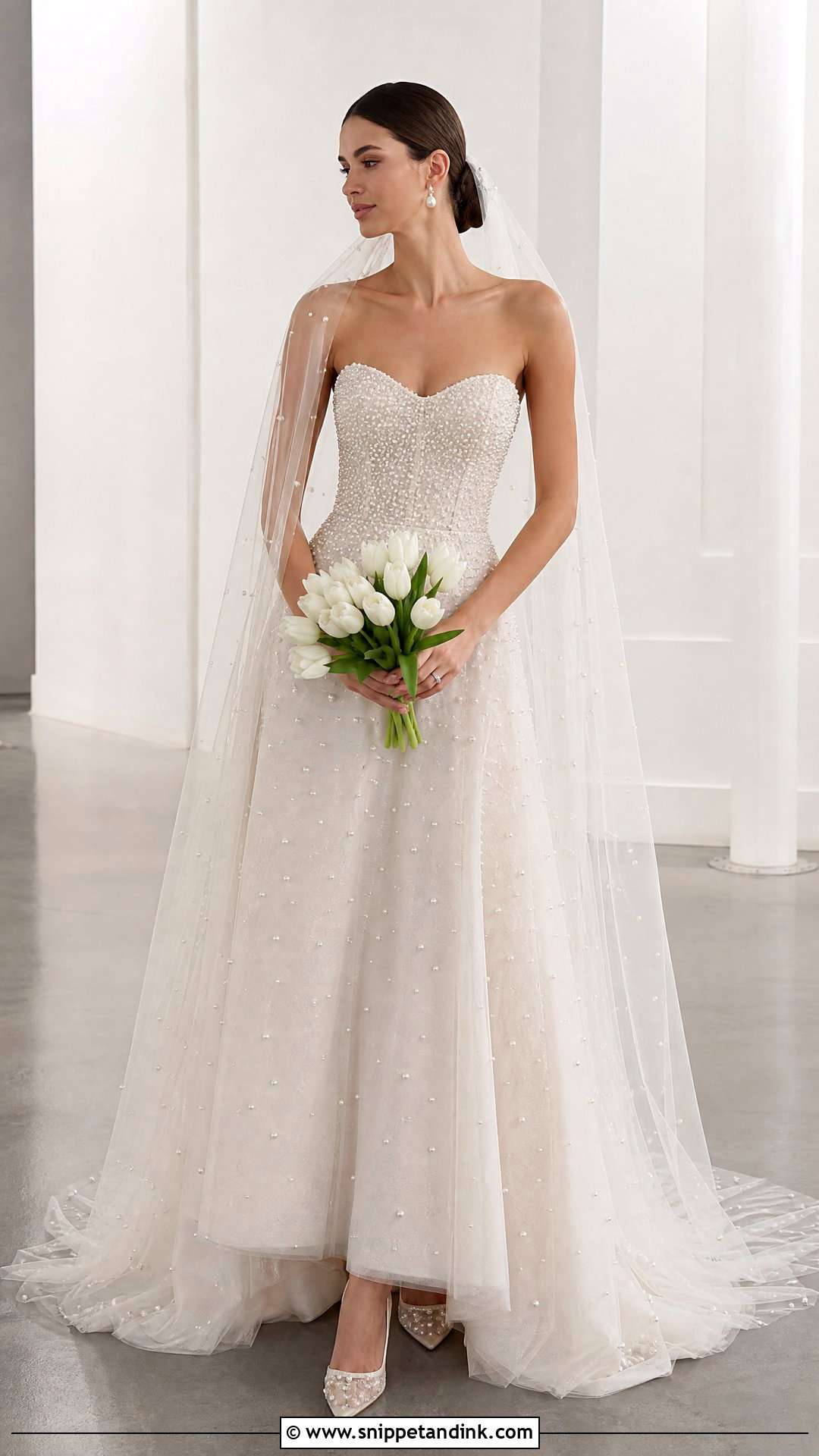 Pearl Penelope Wedding Dress - Snippet and Ink - 20 Penelope Wedding Dress Ideas