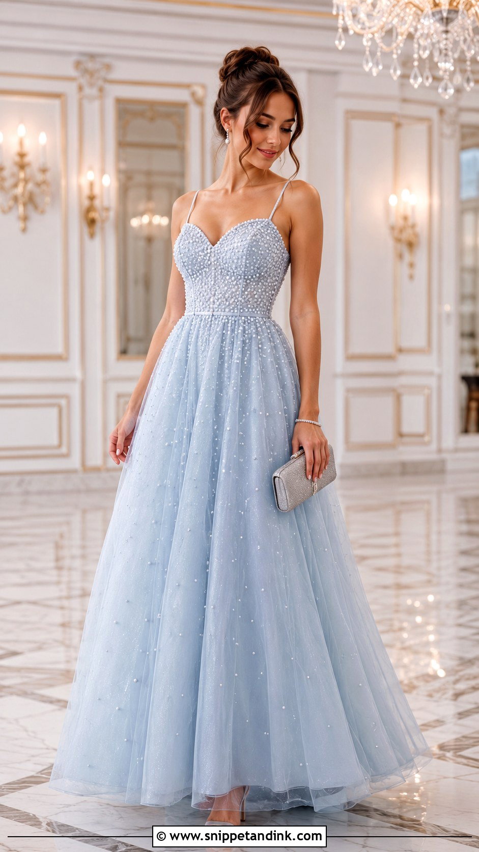 Pearl Prom Dress - Snippet and Ink - 25 Pearl Dresses