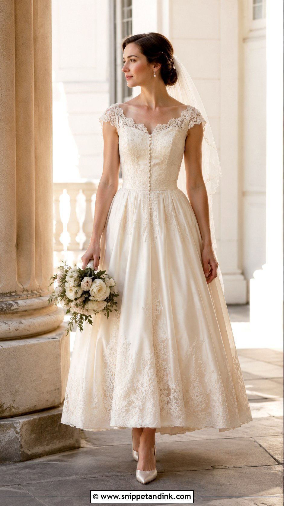 Pearl Vintage Wedding Dress - Snippet and Ink - 25 Pearls Wedding Dresses