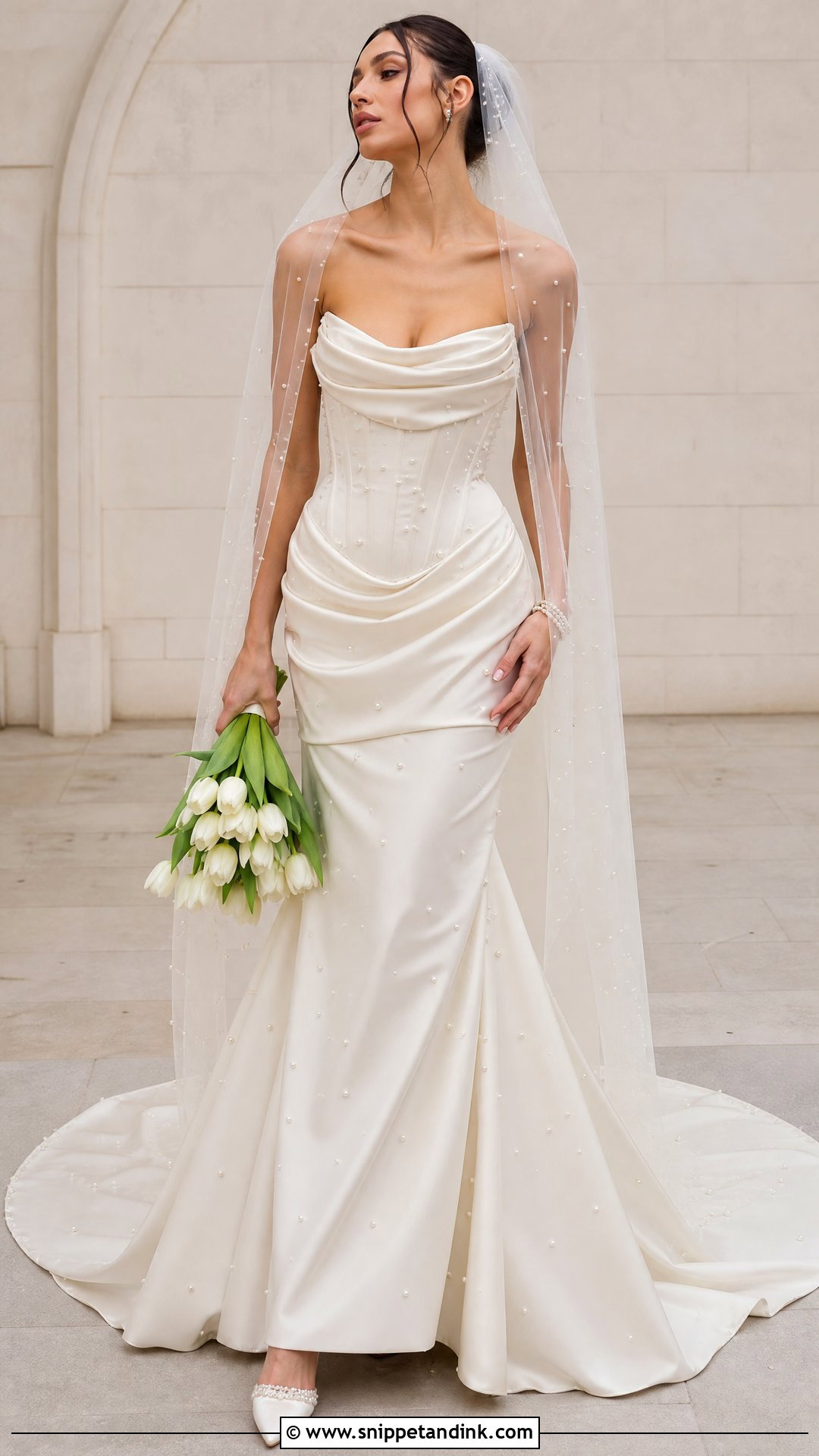 Pearl Vivienne Westwood Mermaid Wedding Dress - Snippet and Ink - 20 Vivienne Westwood Wedding Dress Mermaid Ideas