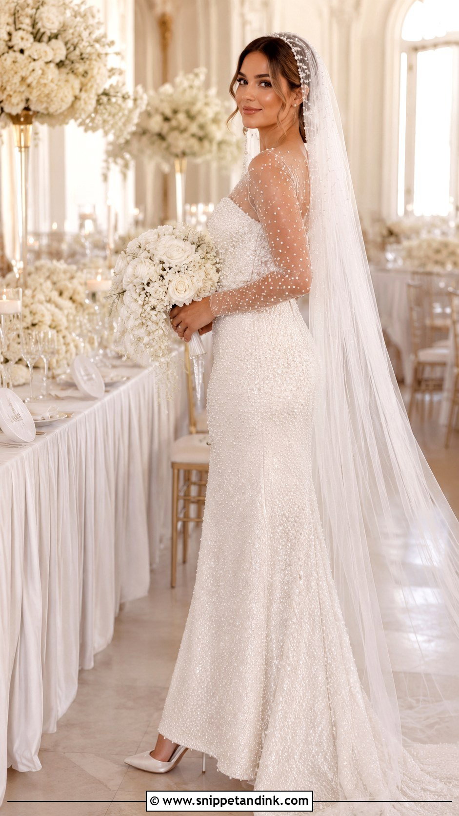 Pearl Wedding Aesthetic - Snippet and Ink - 25 Wedding Day Aesthetic Ideas