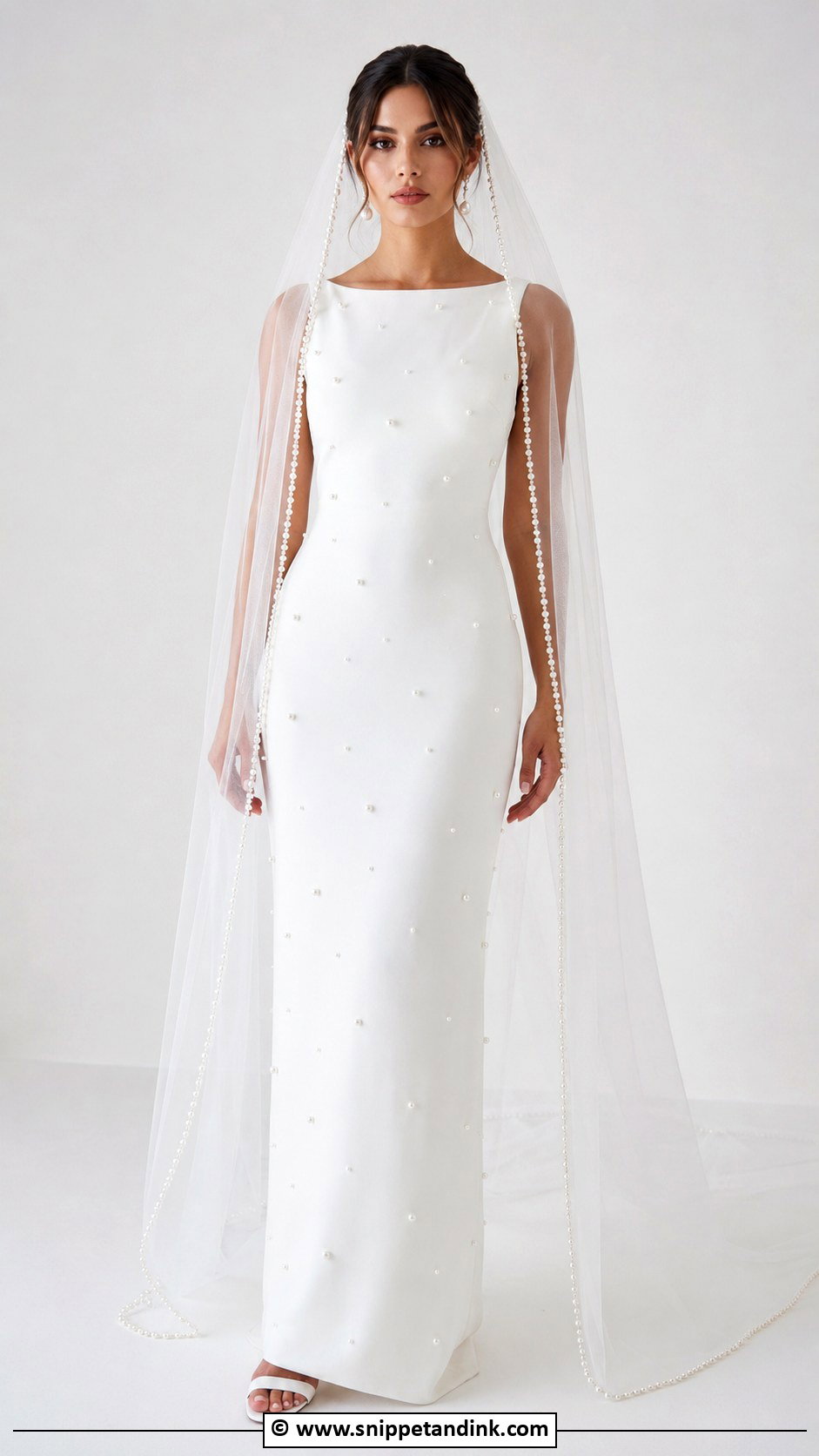 Pearl Wedding Dress - Snippet and Ink - 30 Cute Wedding Dresses
