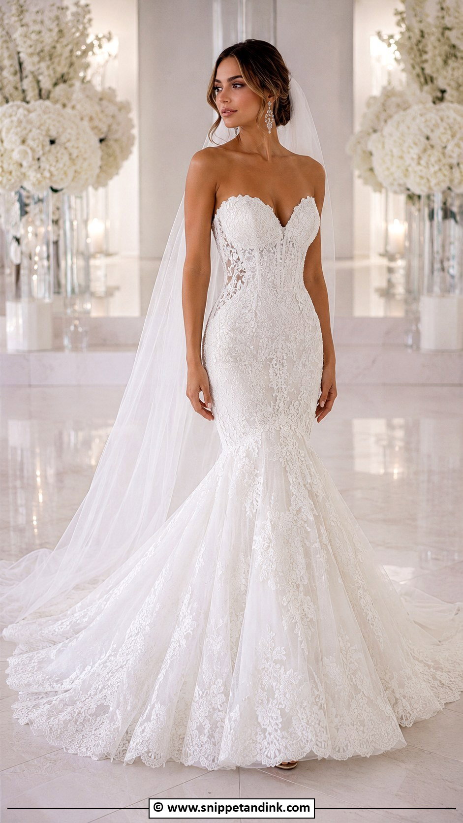 Pearl Wedding Dress - Snippet and Ink - 30 Wedding Dresses 2024