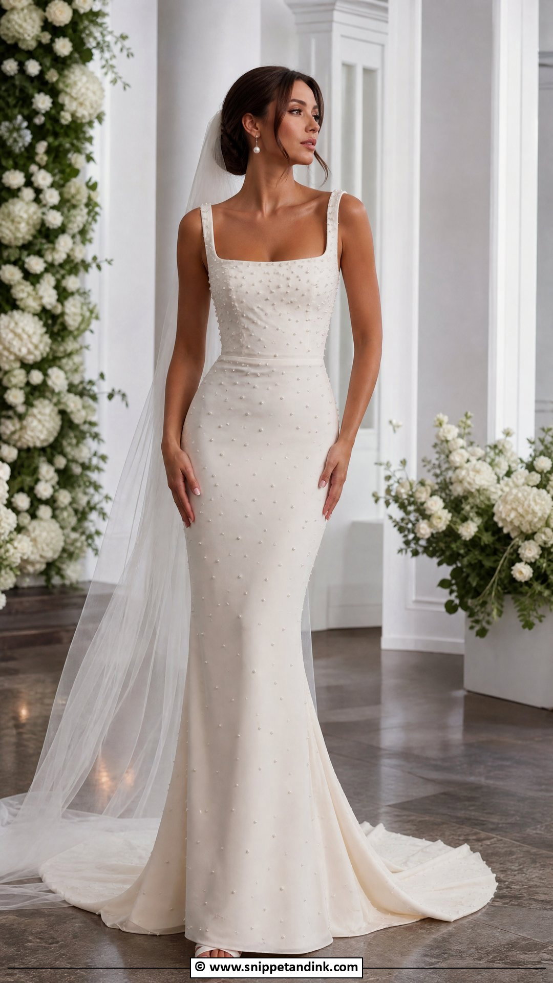 Pearl Wedding Dress - Snippet and Ink - 35 Dream Wedding Dresses