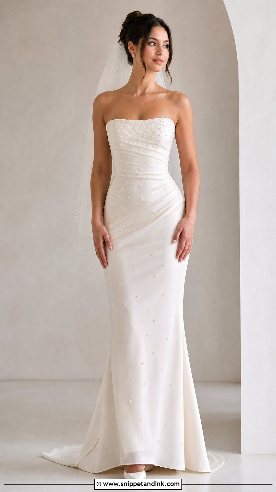 Pearl Wedding Dress - Snippet and Ink - 25 Different Wedding Dresses