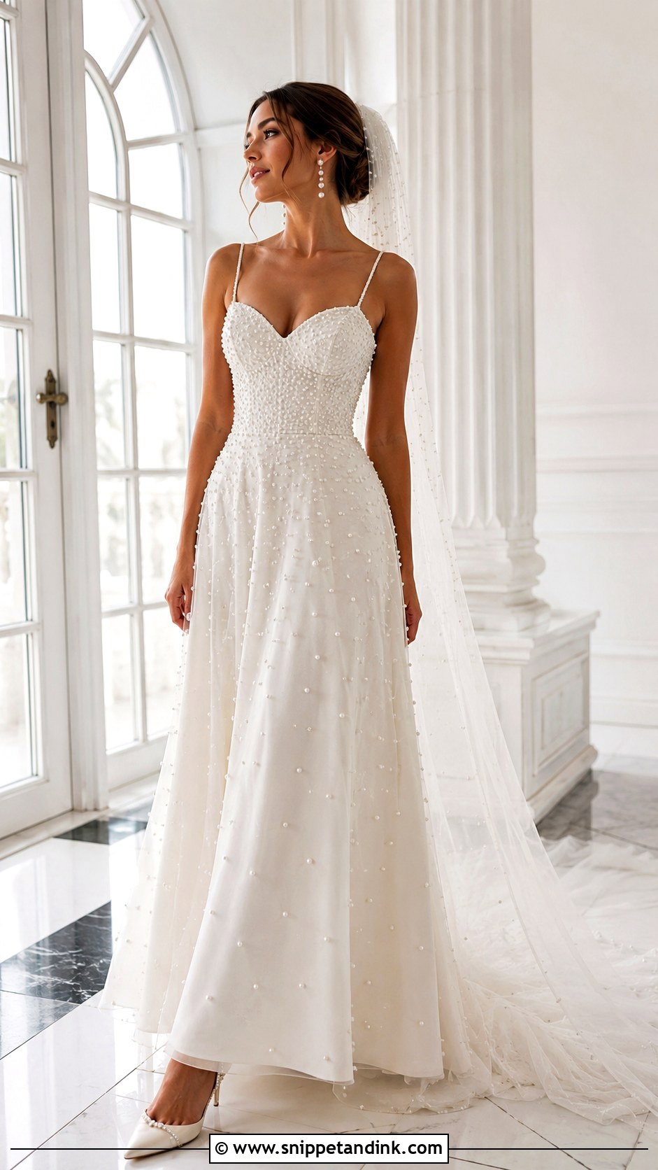 Pearl Wedding Dress - Snippet and Ink - 30 Best Wedding Dresses