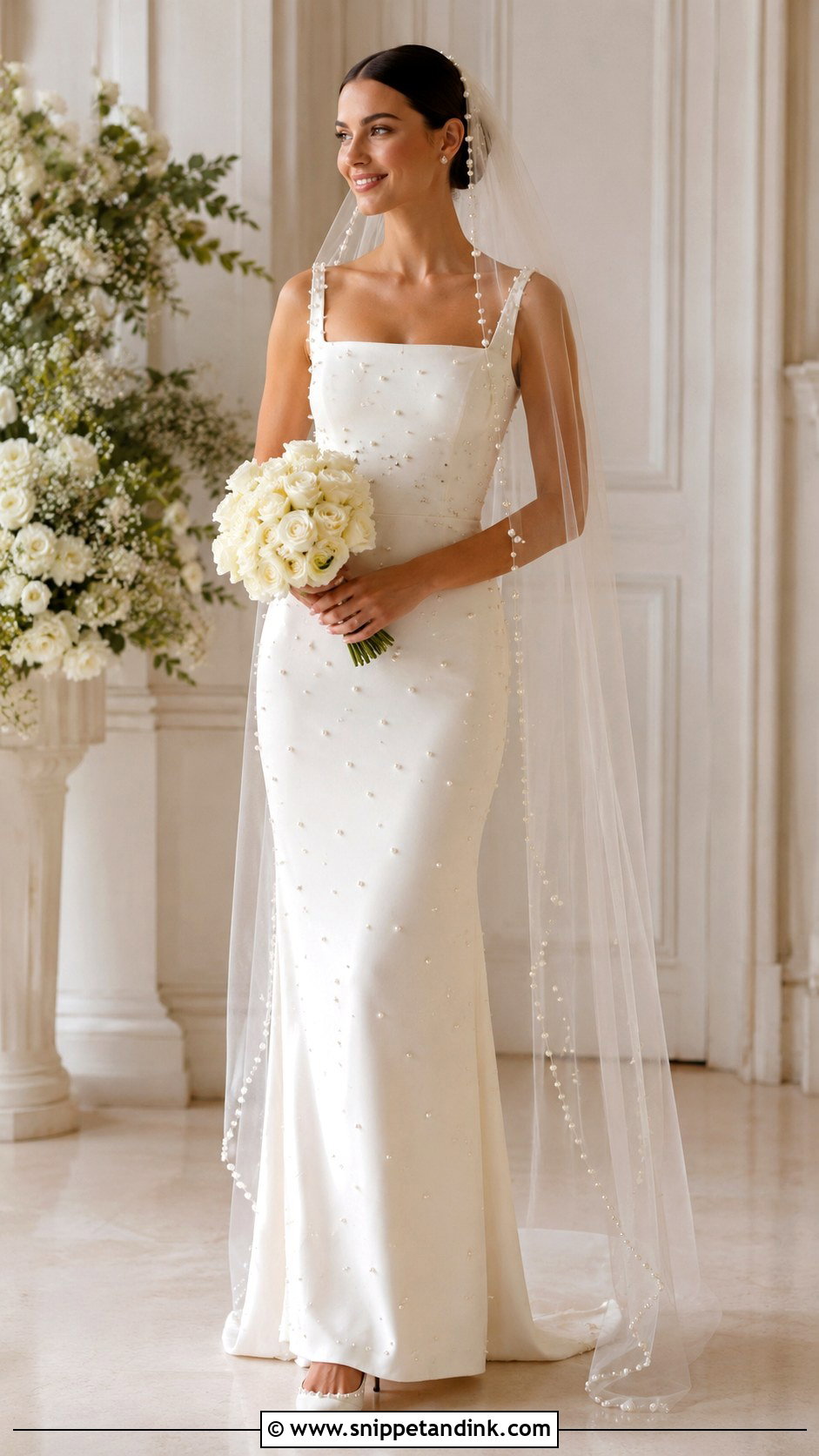 Pearl Wedding Dress - Snippet and Ink - 25 Wedding Dress for Bride Ideas