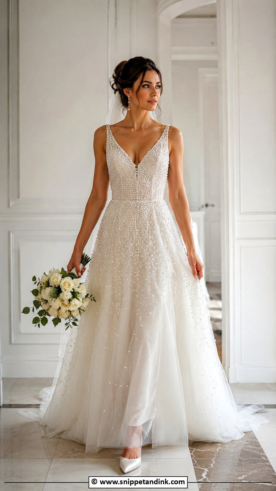 Pearl Wedding Dress - Snippet and Ink - 25 Unique Wedding Dresses Different