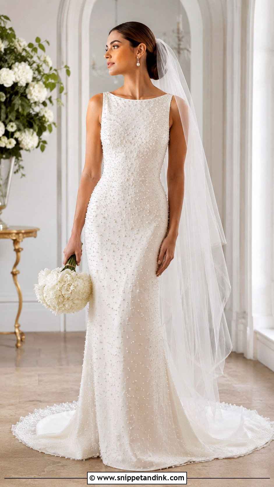 Pearl Wedding Dress - Snippet and Ink - 25 Wedding Dresses 2025 Bride