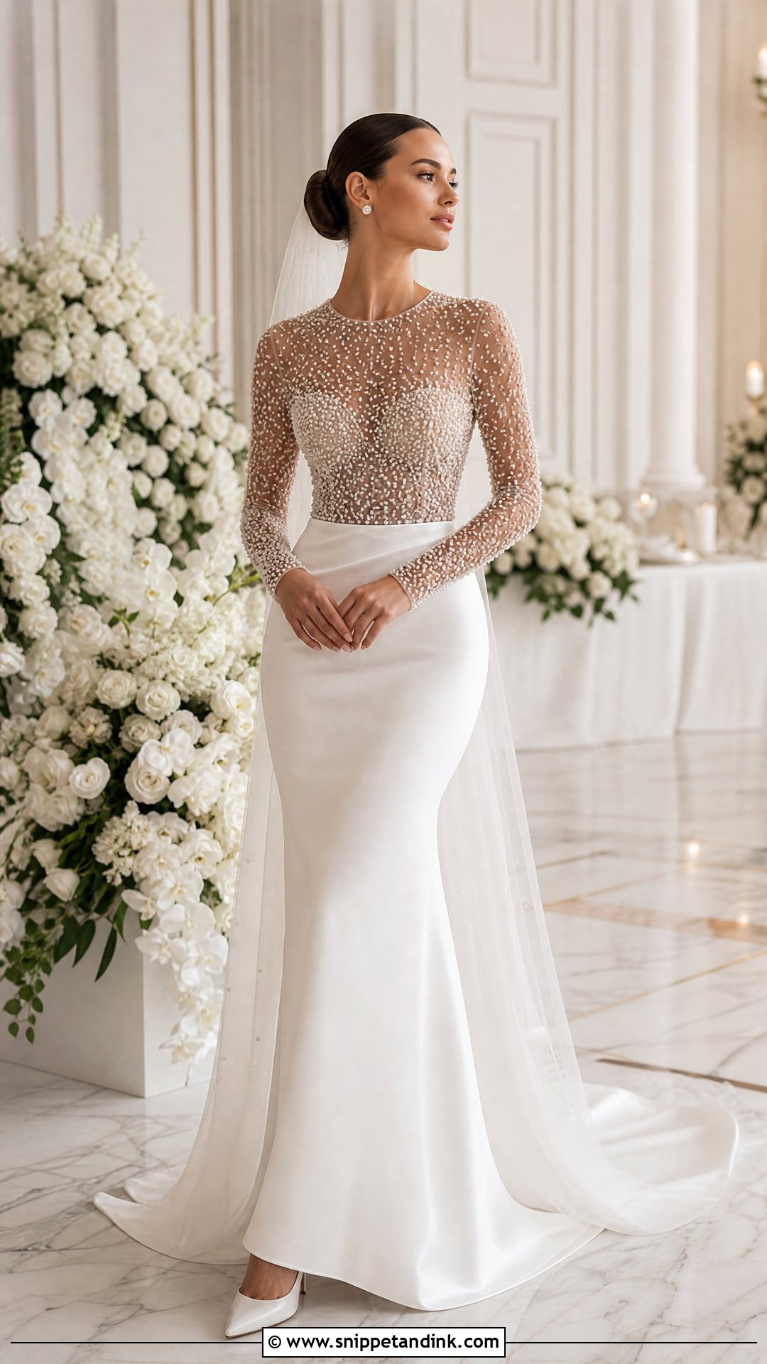 Pearl Wedding Dress - Snippet and Ink - 25 Wedding Dresses 2026 Bride