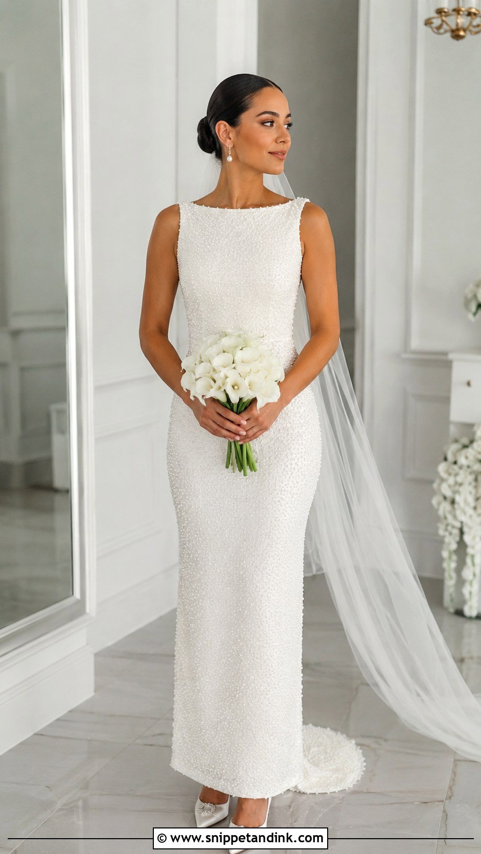 Pearl Wedding Dress - Snippet and Ink - 25 Weeding Dressing Woman Bride Ideas