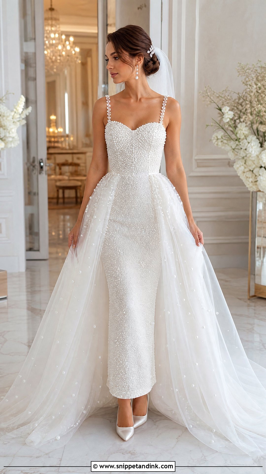 Pearl Wedding Dress With Removable Skirt - Snippet and Ink - 20 Wedding Dress with Removable Skirt Ideas