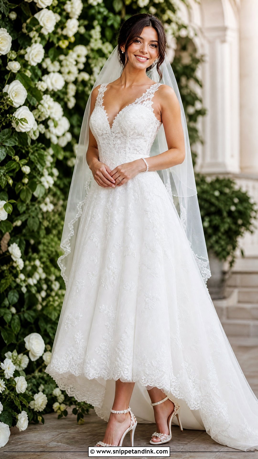 Pearl Wedding High Heels - Snippet and Ink - 25 Wedding High Heels Ideas