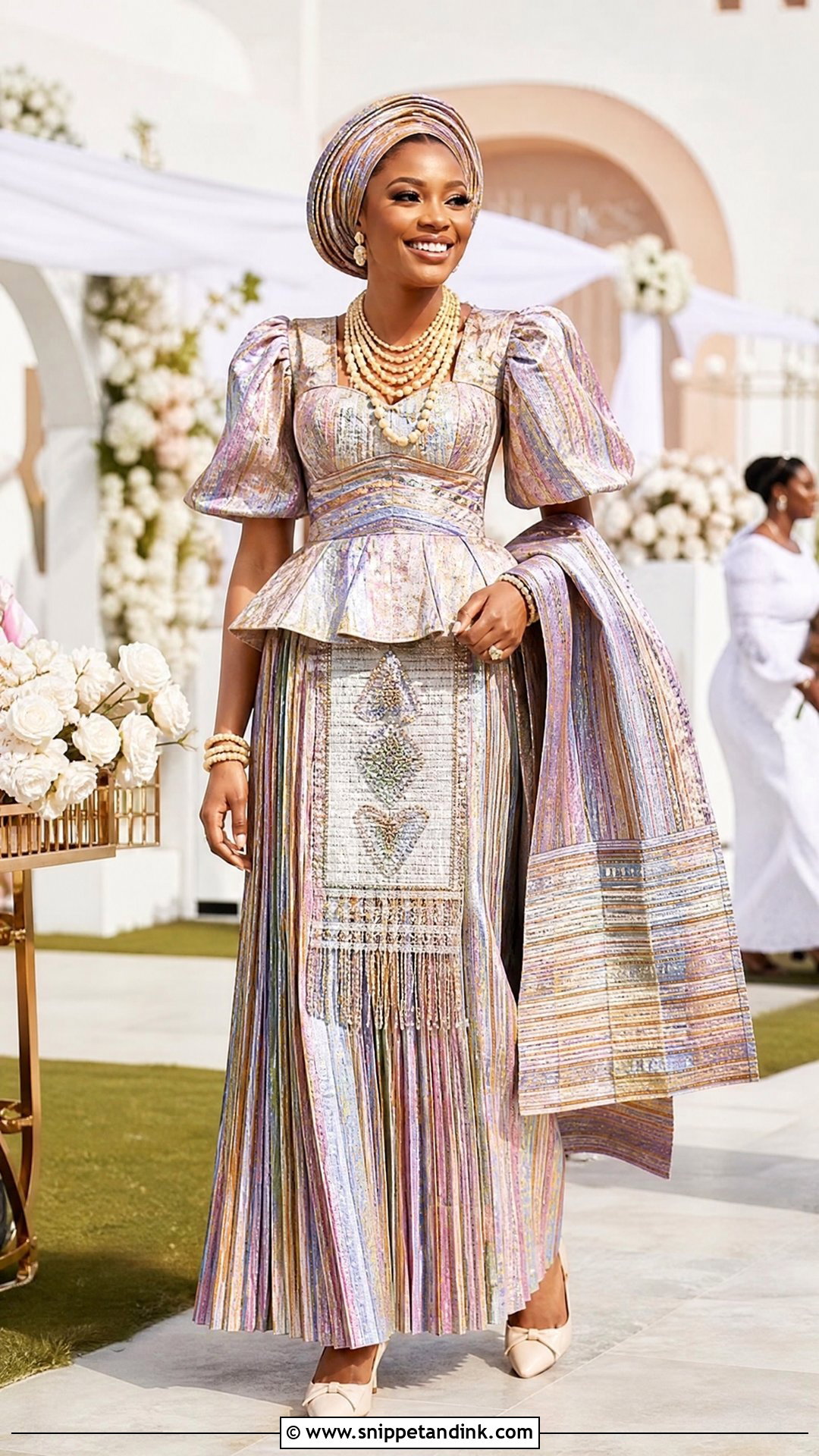 Pedi Two Piece Wedding Dress - Snippet and Ink - 20 Traditional Pedi Wedding Dresses