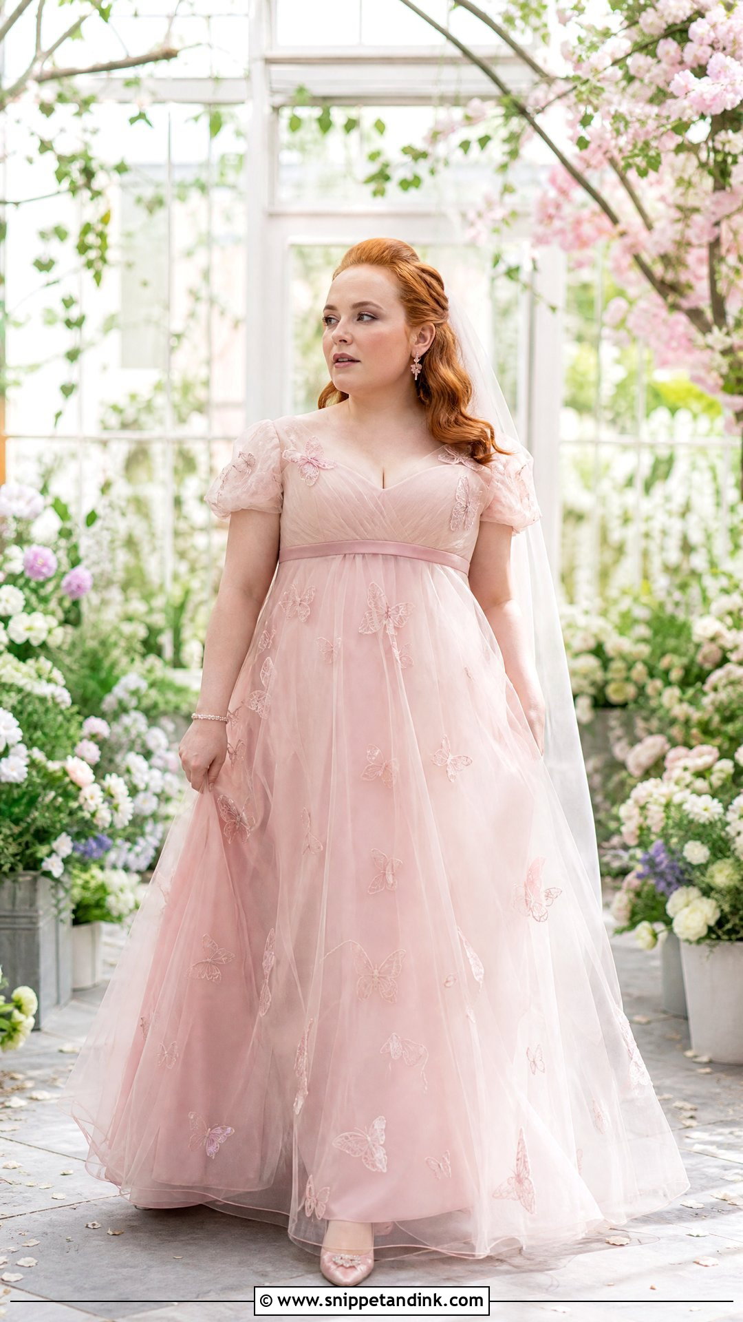 Penelope Featherington Butterfly Wedding Dress - Snippet and Ink - 20 Penelope Featherington Wedding Dress Ideas