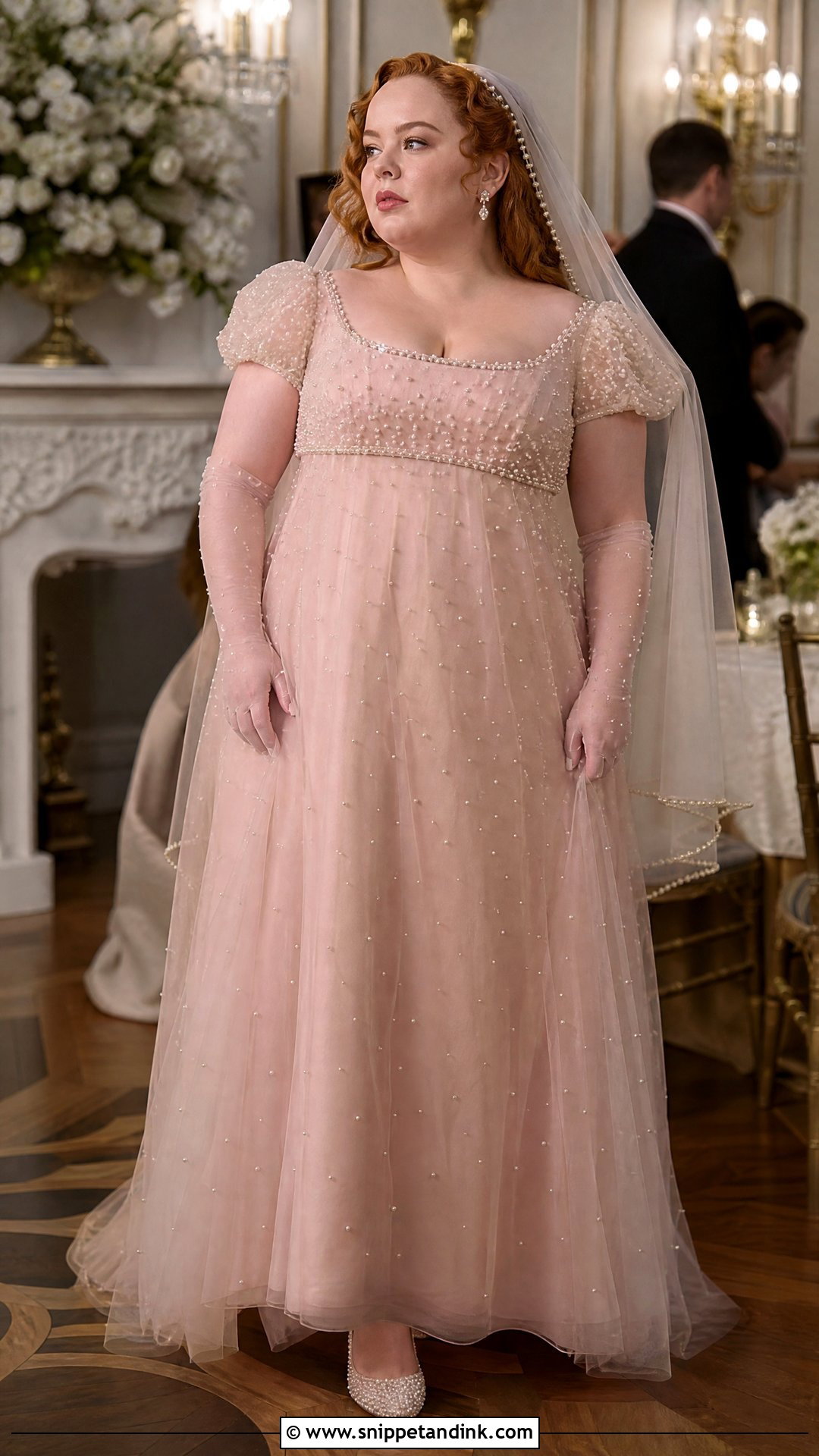 Penelope Featherington Pearl Wedding Dress - Snippet and Ink - 20 Penelope Featherington Wedding Dress Ideas