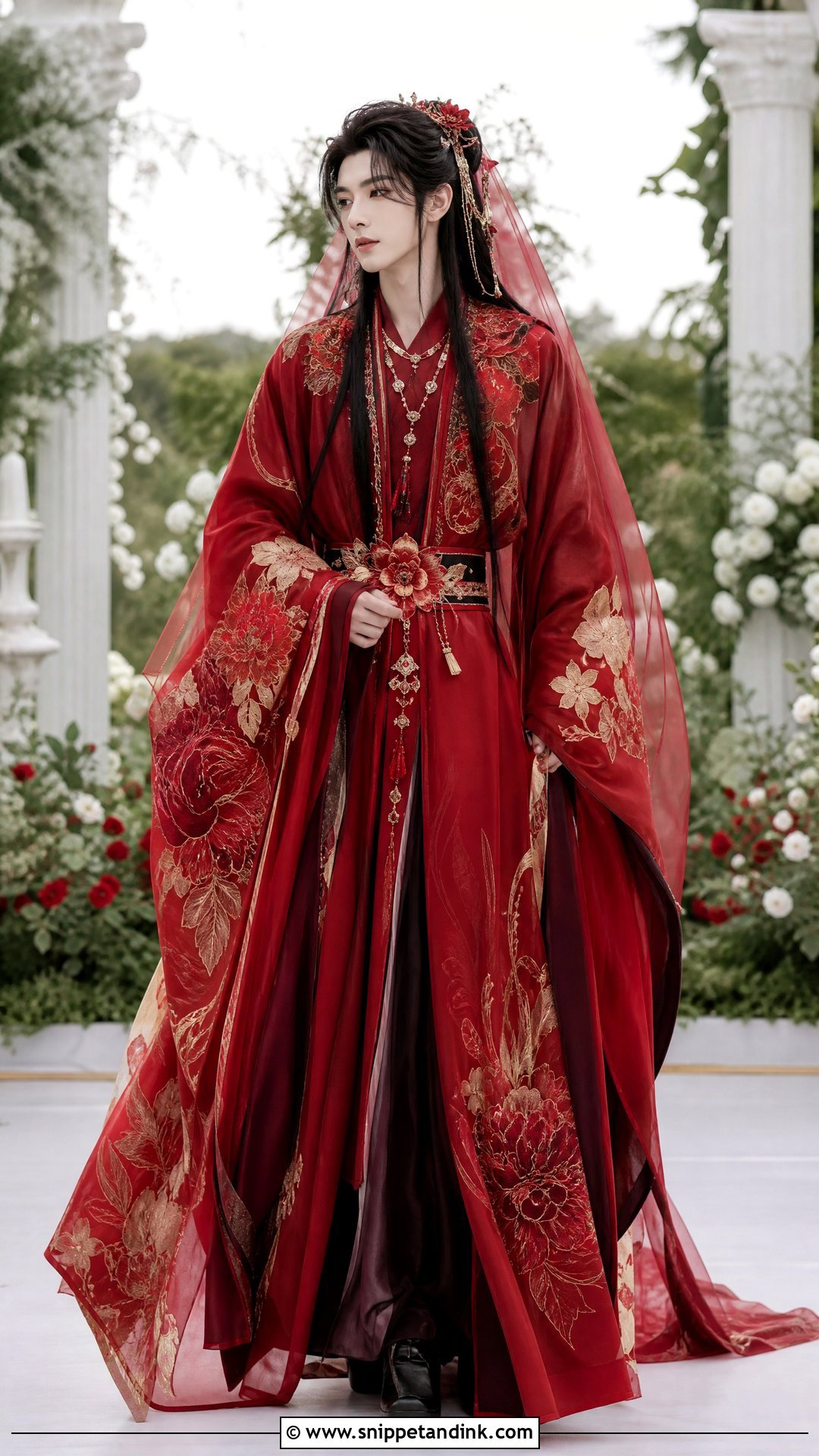 Peony Xie Lian Wedding Dress - Snippet and Ink - 20 Xie Lian Wedding Dress Ideas