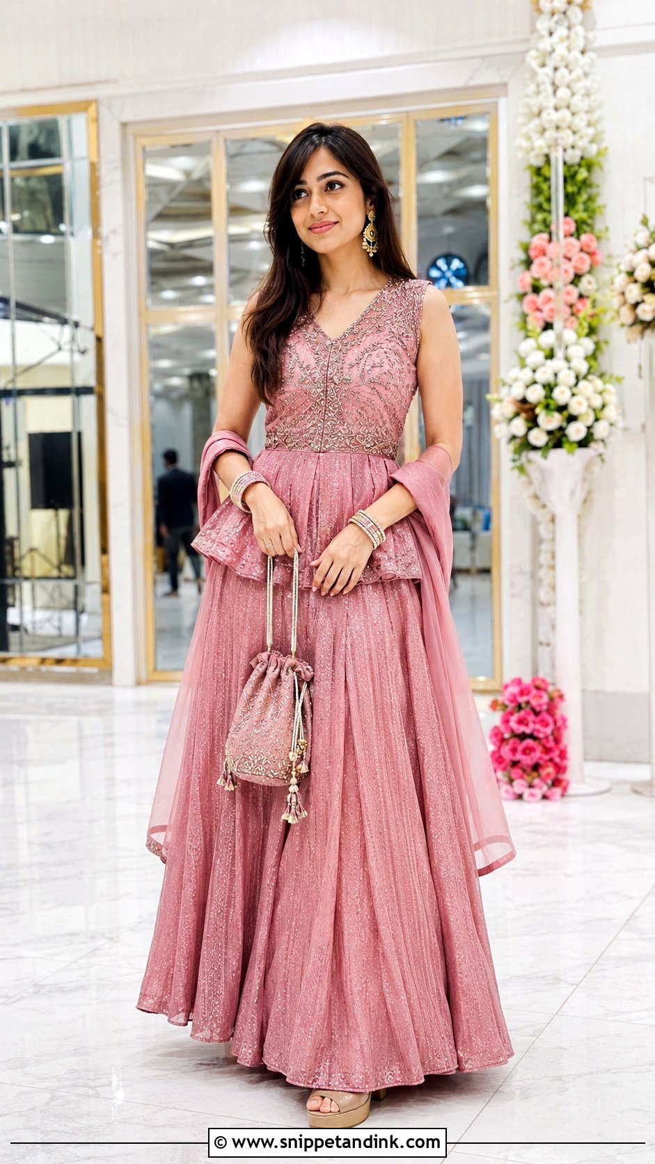 Peplum Lehenga for Marriage Function - Snippet and Ink - 20 Dresses for Marriage Function