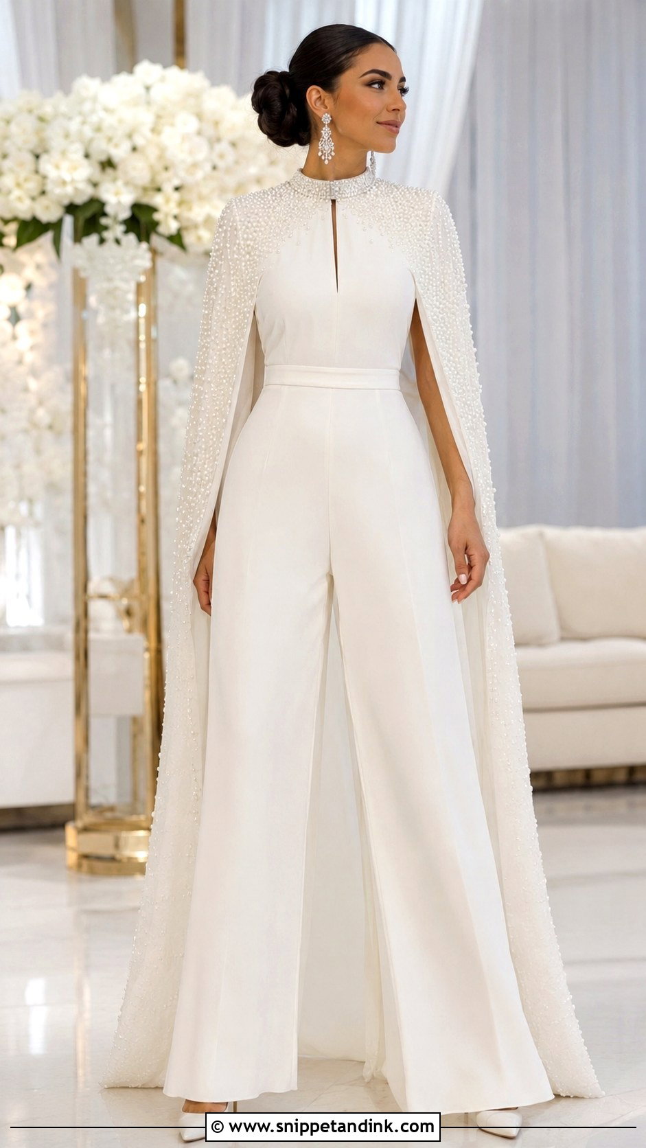 Persian Wedding Dress With A Modern Jumpsuit - Snippet and Ink - 25 Persian Wedding Dress Ideas