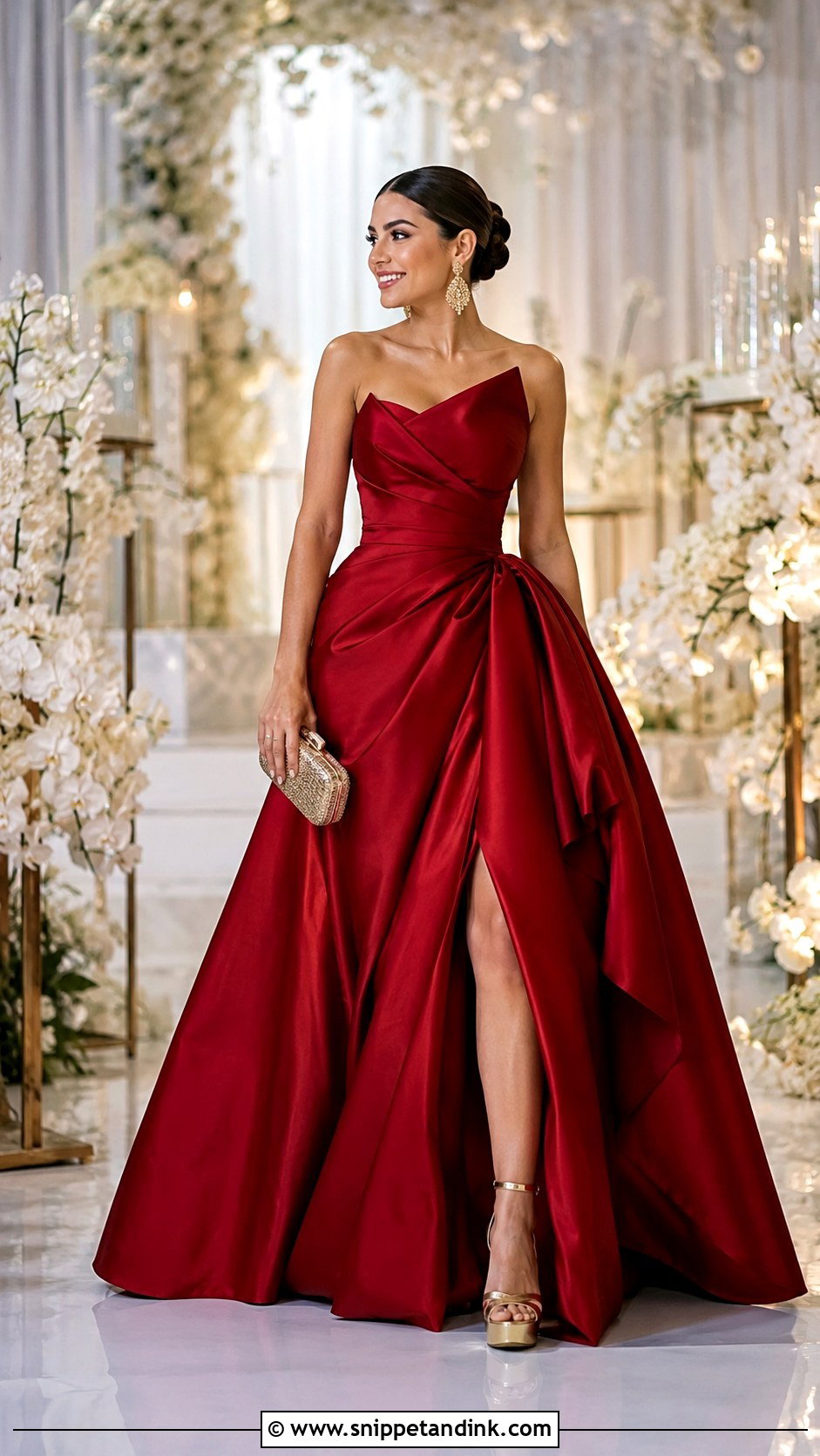 Persian Wedding Dress With A Red Reception Gown - Snippet and Ink - 25 Persian Wedding Dress Ideas