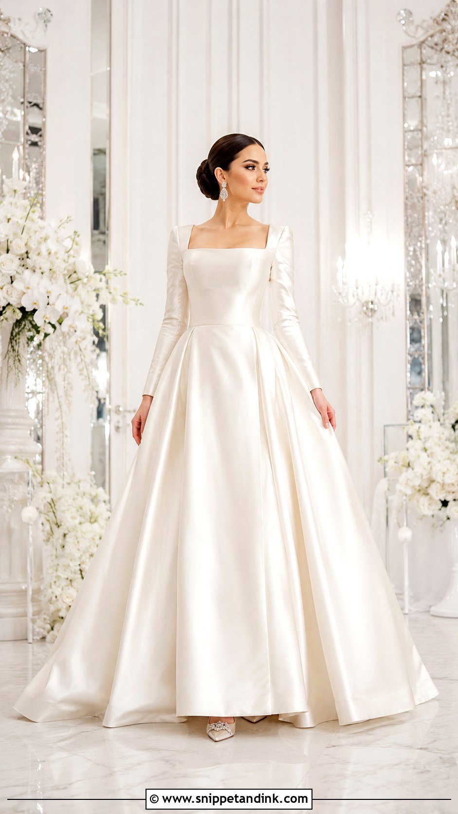 Persian Wedding Dress With A Satin Skirt - Snippet and Ink - 25 Persian Wedding Dress Ideas