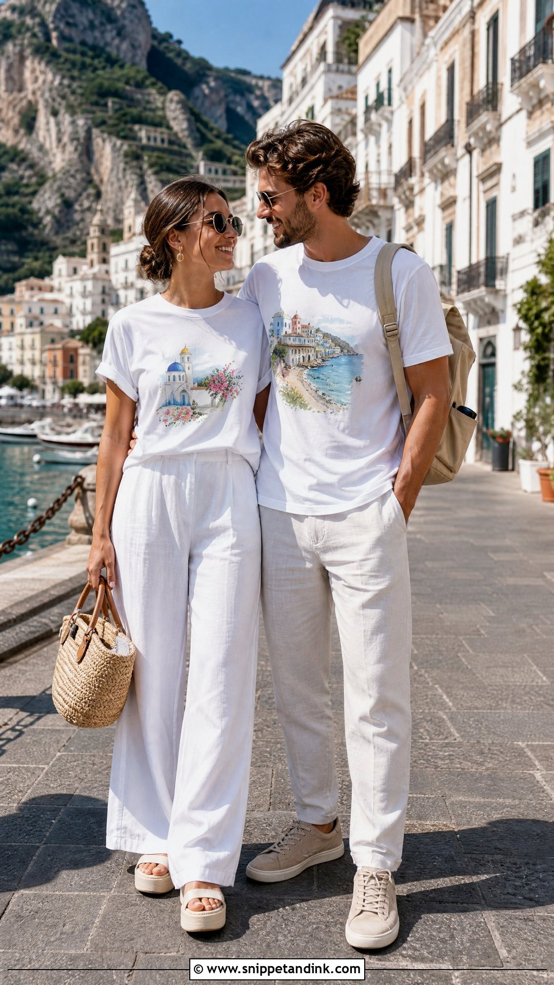 Personalized Destination Shirt Outfit - Snippet and Ink - 20 Honeymoon Shirts Ideas