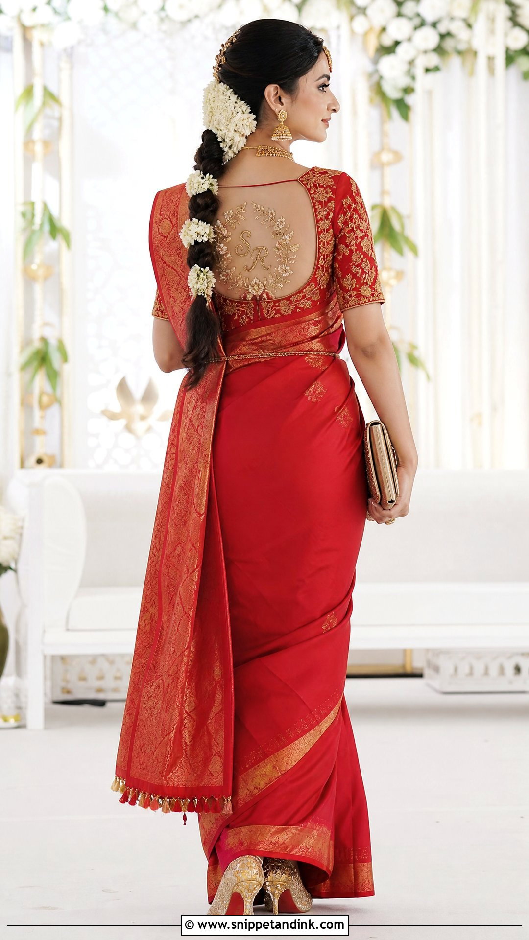 Personalized Wedding Blouse Design - Snippet and Ink - 20 Wedding Blouse Design Ideas
